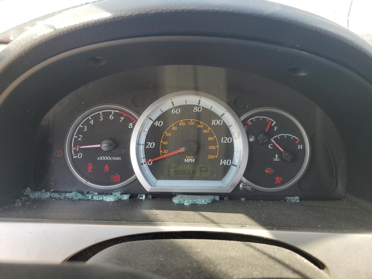 2007 Suzuki Reno Base Blue vin: KL5JD66Z57K609722