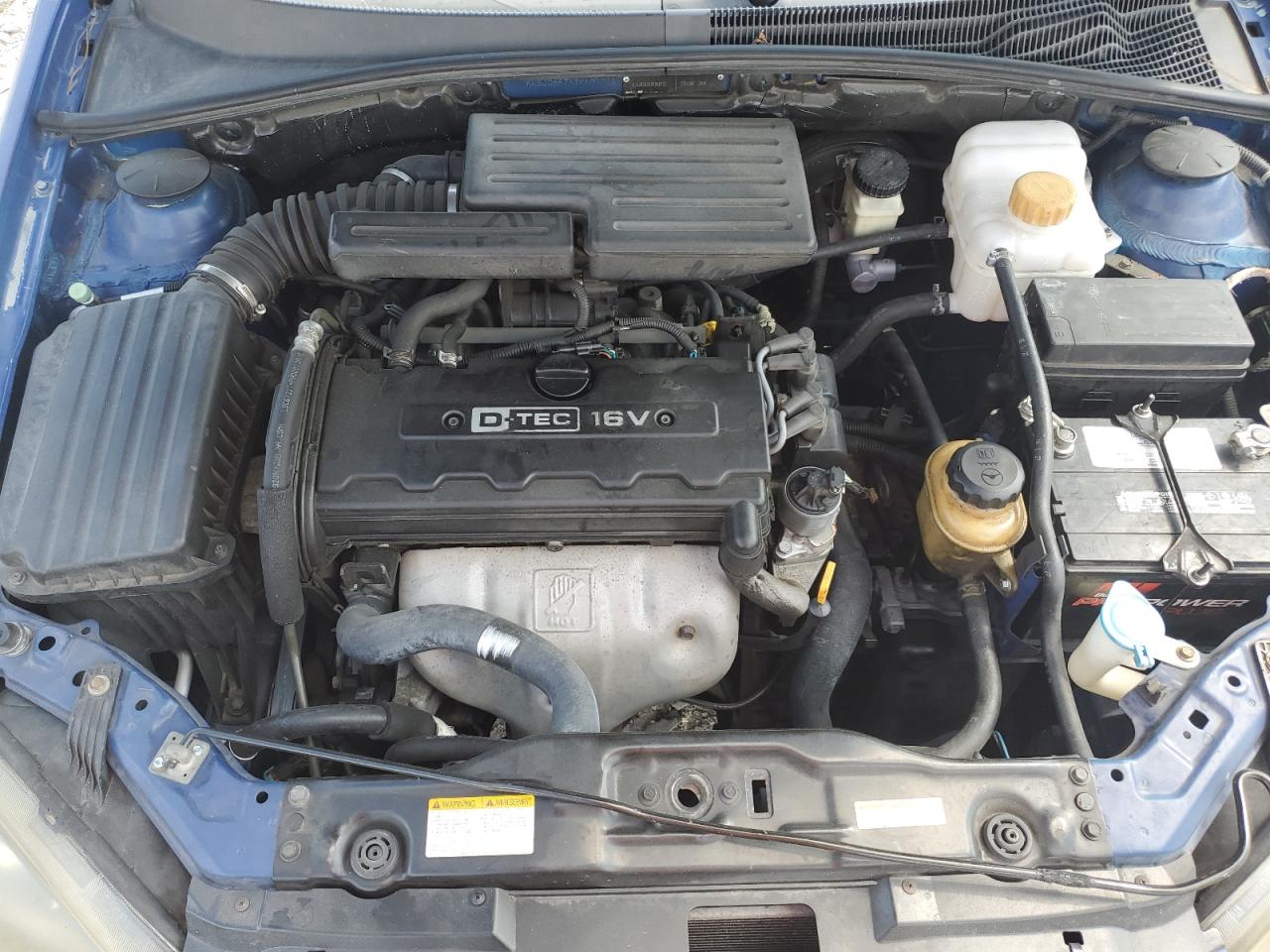 2007 Suzuki Reno Base Blue vin: KL5JD66Z57K609722