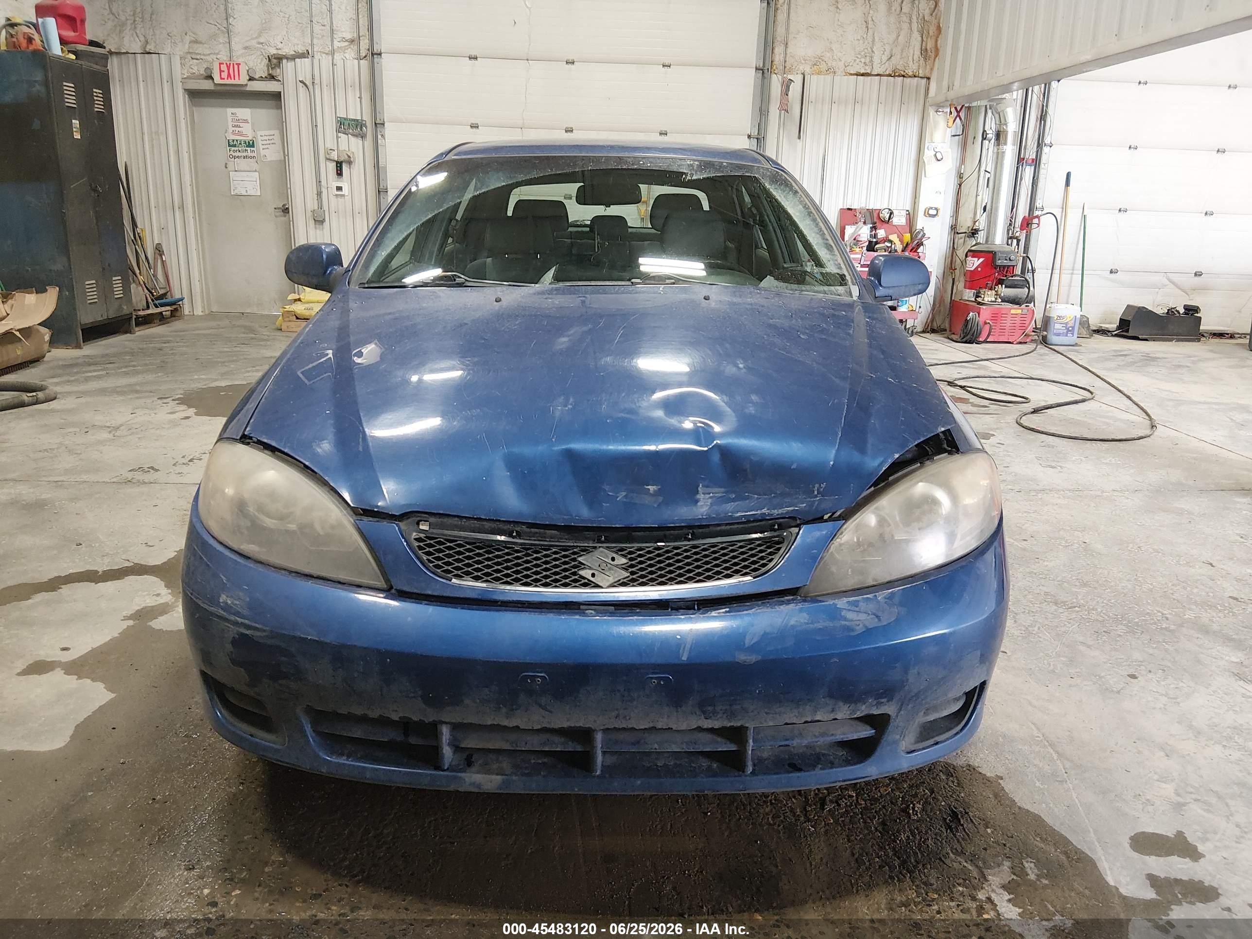 2007 Suzuki Reno Abs Blue vin: KL5JD66Z97K581648