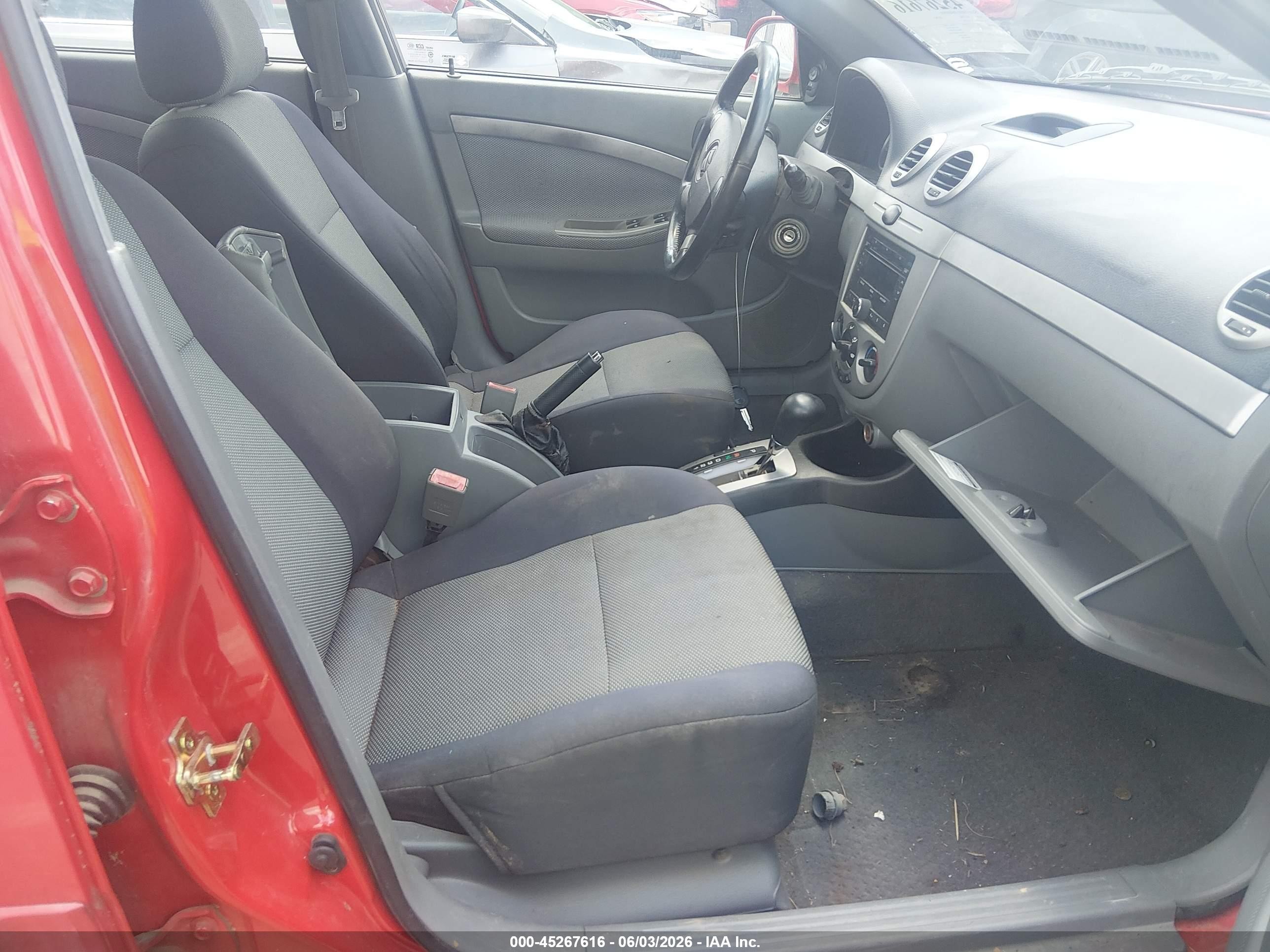 2006 Suzuki Reno Convenience Red vin: KL5JD66ZX6K434530