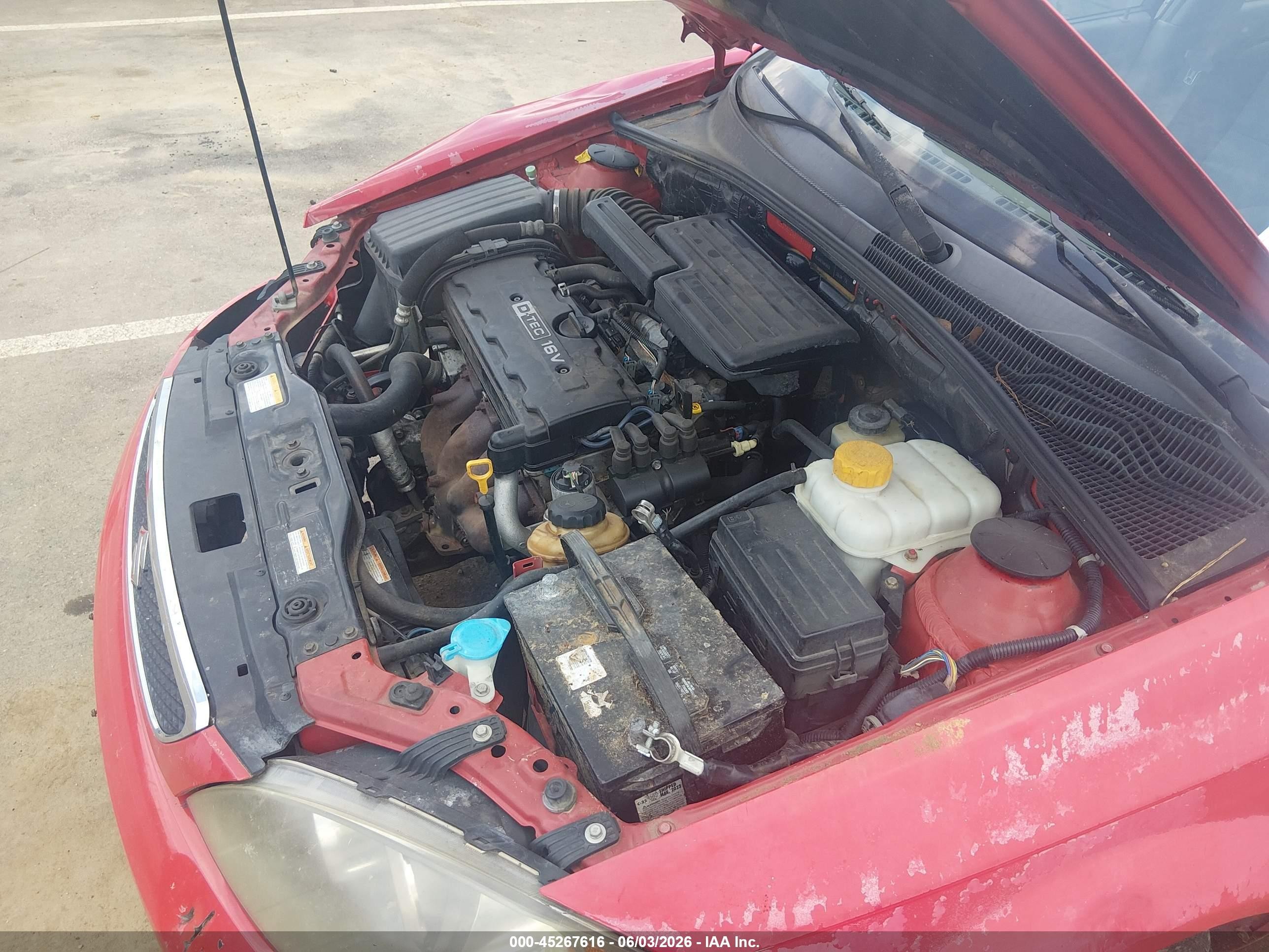 2006 Suzuki Reno Convenience Red vin: KL5JD66ZX6K434530