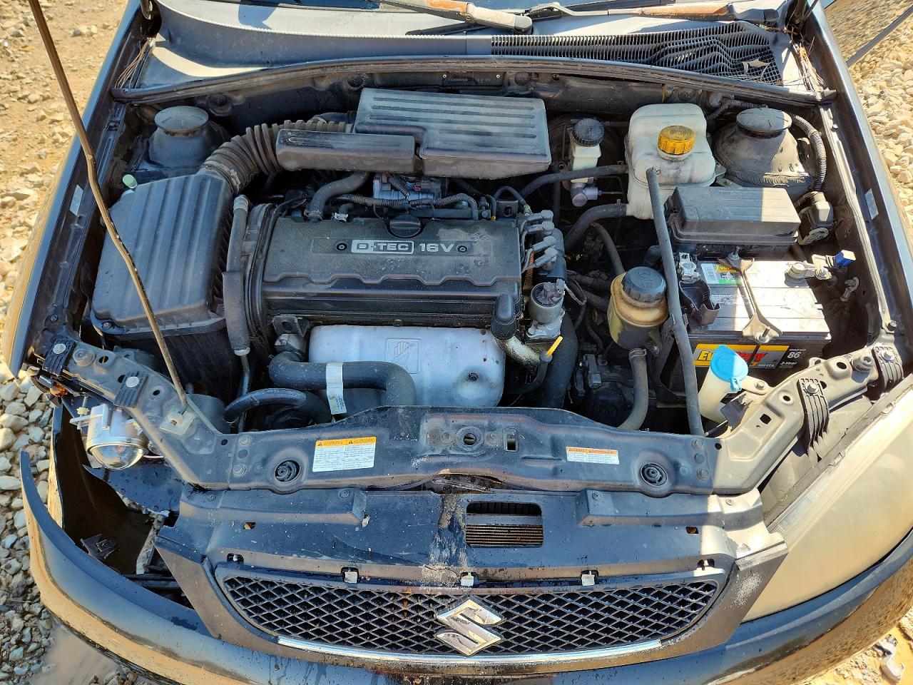 2007 Suzuki Reno Base Black vin: KL5JD66ZX7K606640