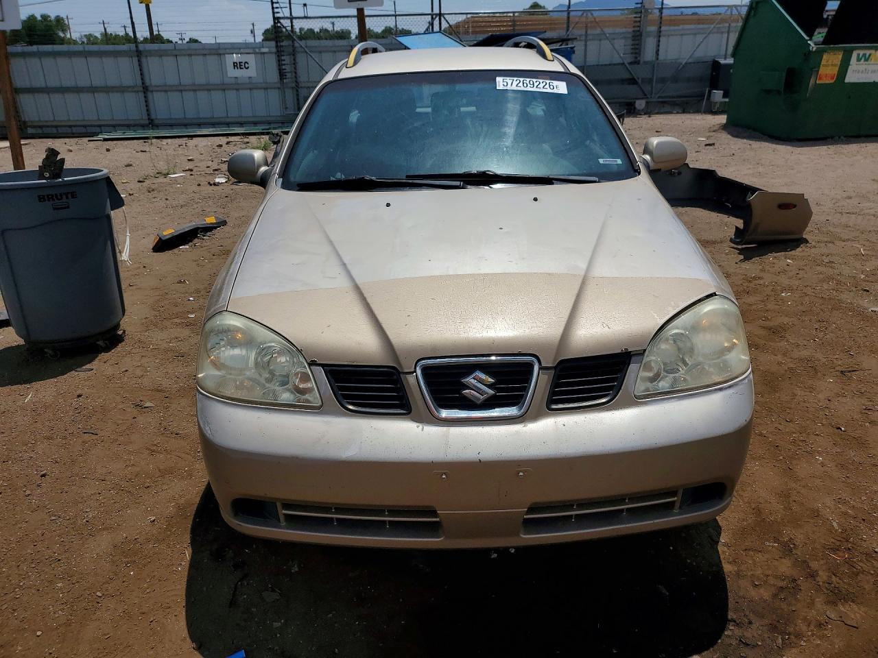 2005 Suzuki Forenza 4d Beige vin: KL5JD86Z35K128974