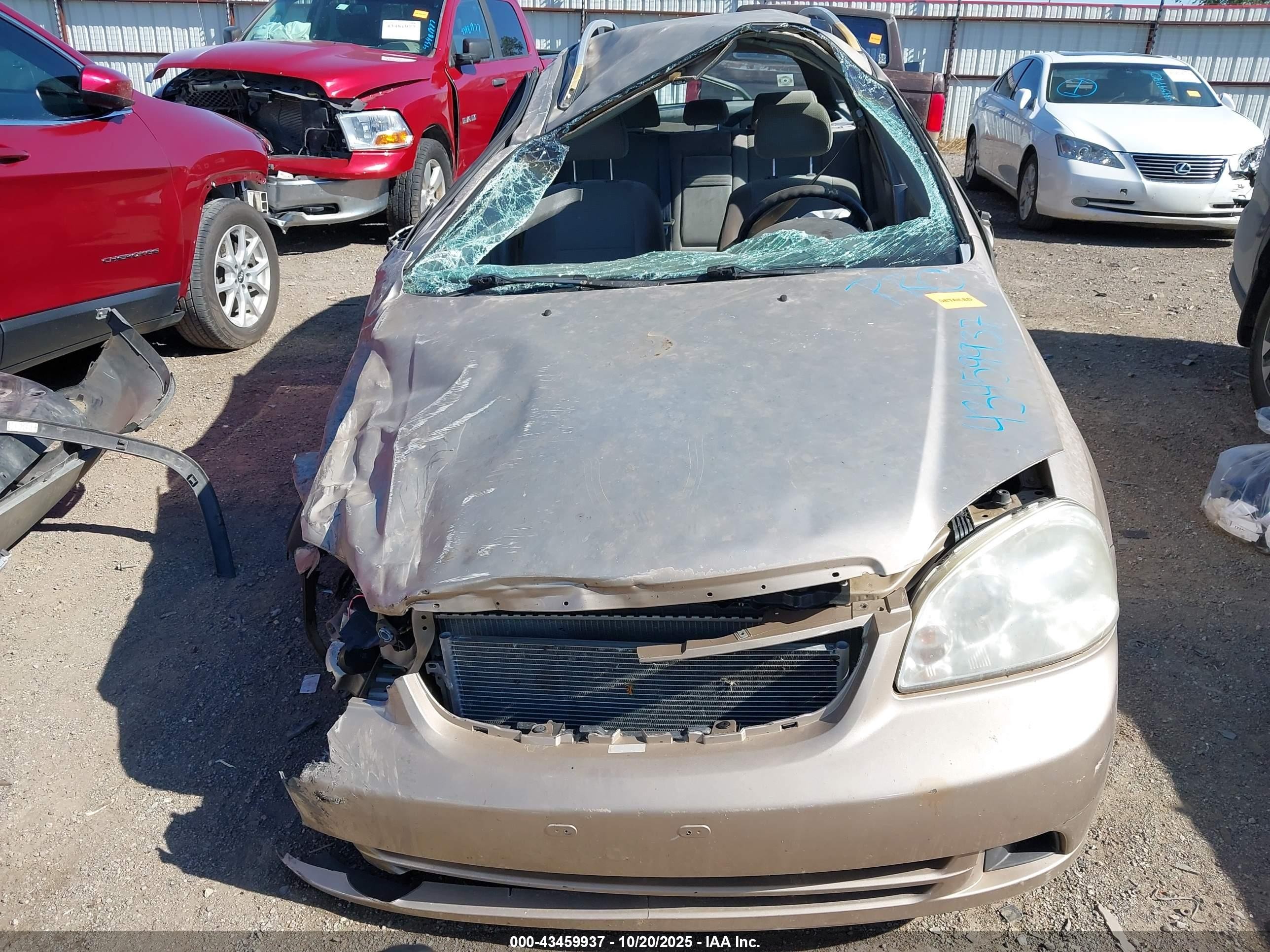 2007 Suzuki Forenza Convenience Tan vin: KL5JD86Z67K530393