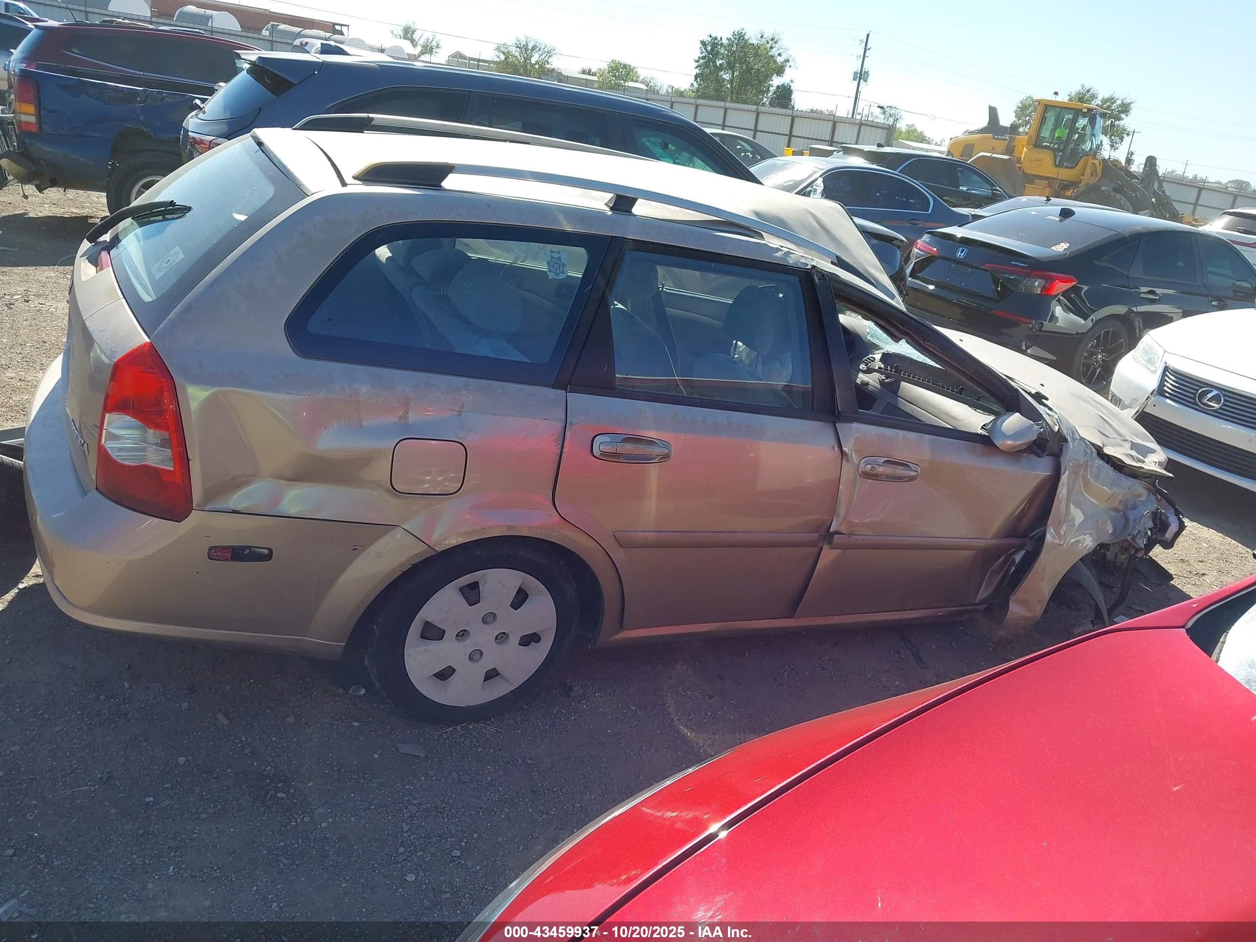 2007 Suzuki Forenza Convenience Tan vin: KL5JD86Z67K530393