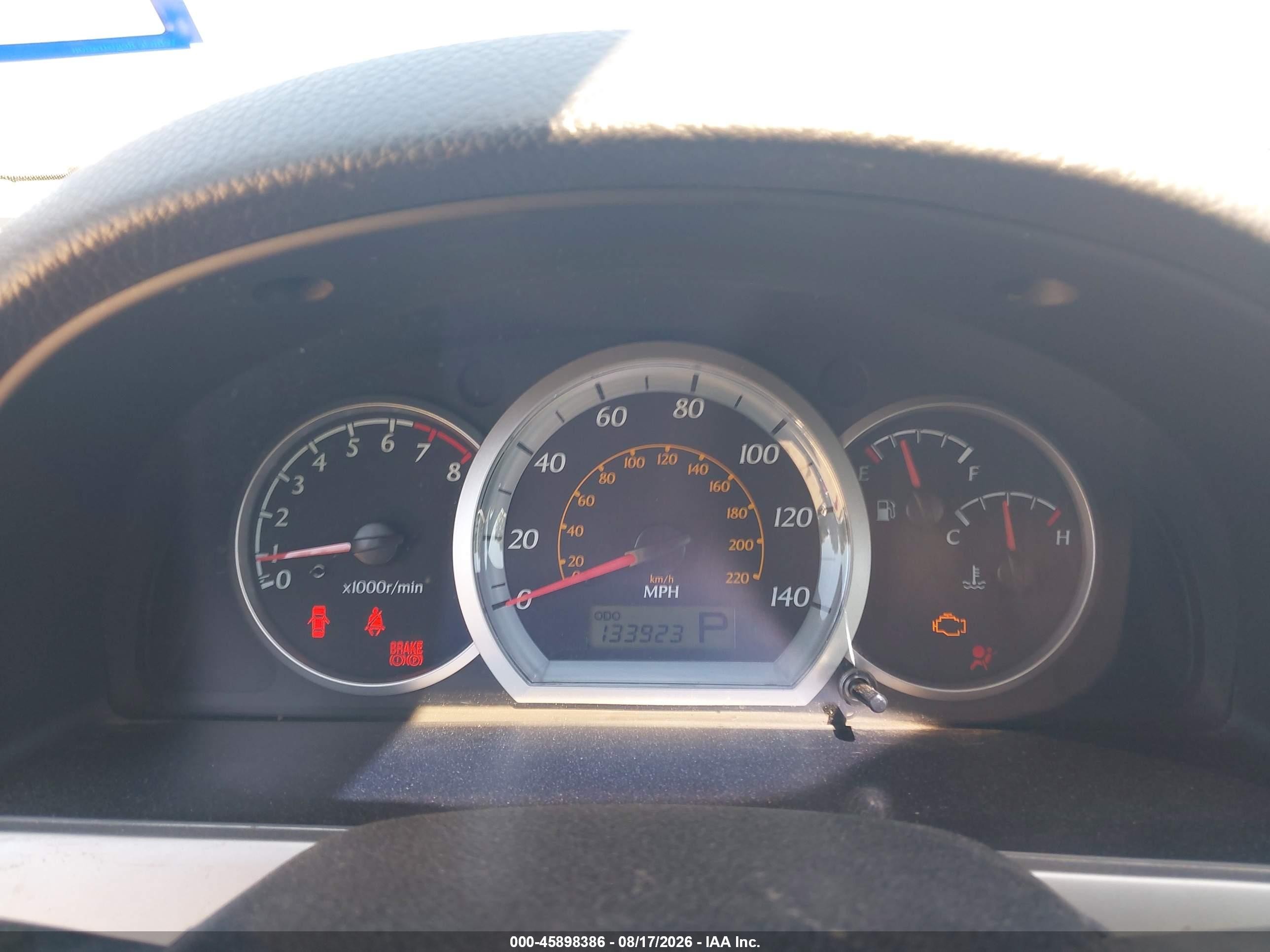 2005 Suzuki Forenza S Black vin: KL5JD86Z95K126081