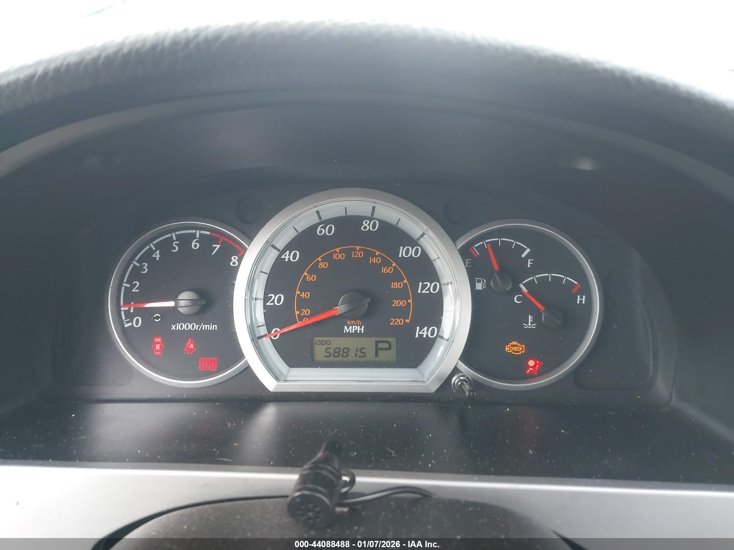 2004 Suzuki Forenza Ex/lx Blue vin: KL5JJ52Z74K007201