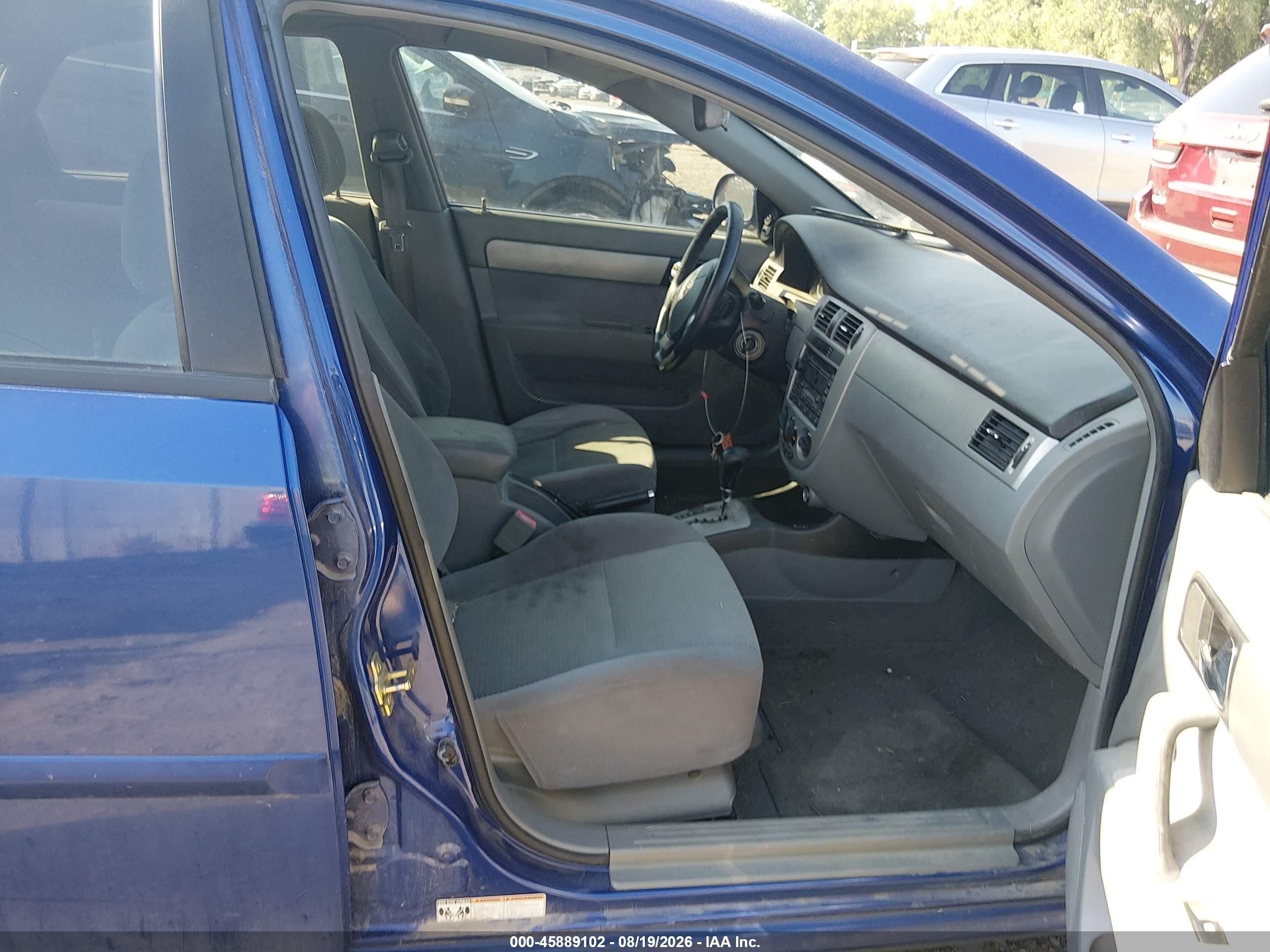 2006 Suzuki Forenza Premium Blue vin: KL5JJ56Z26K268734