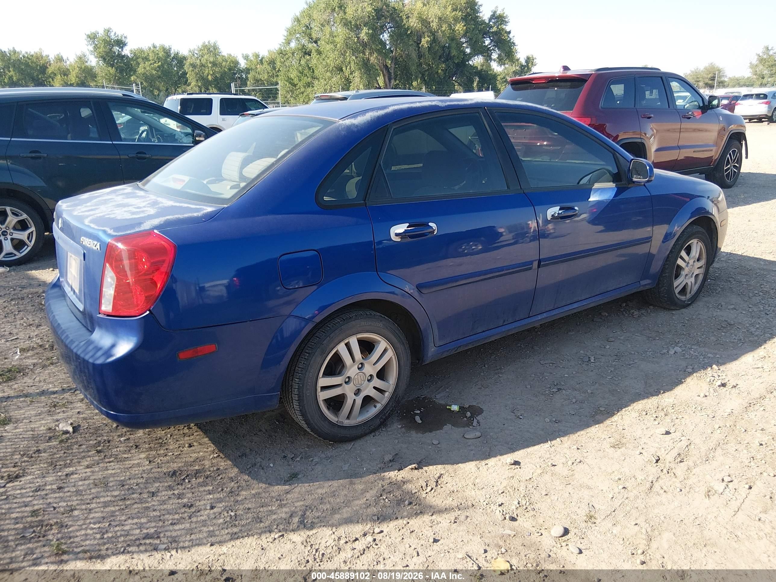2006 Suzuki Forenza Premium Blue vin: KL5JJ56Z26K268734