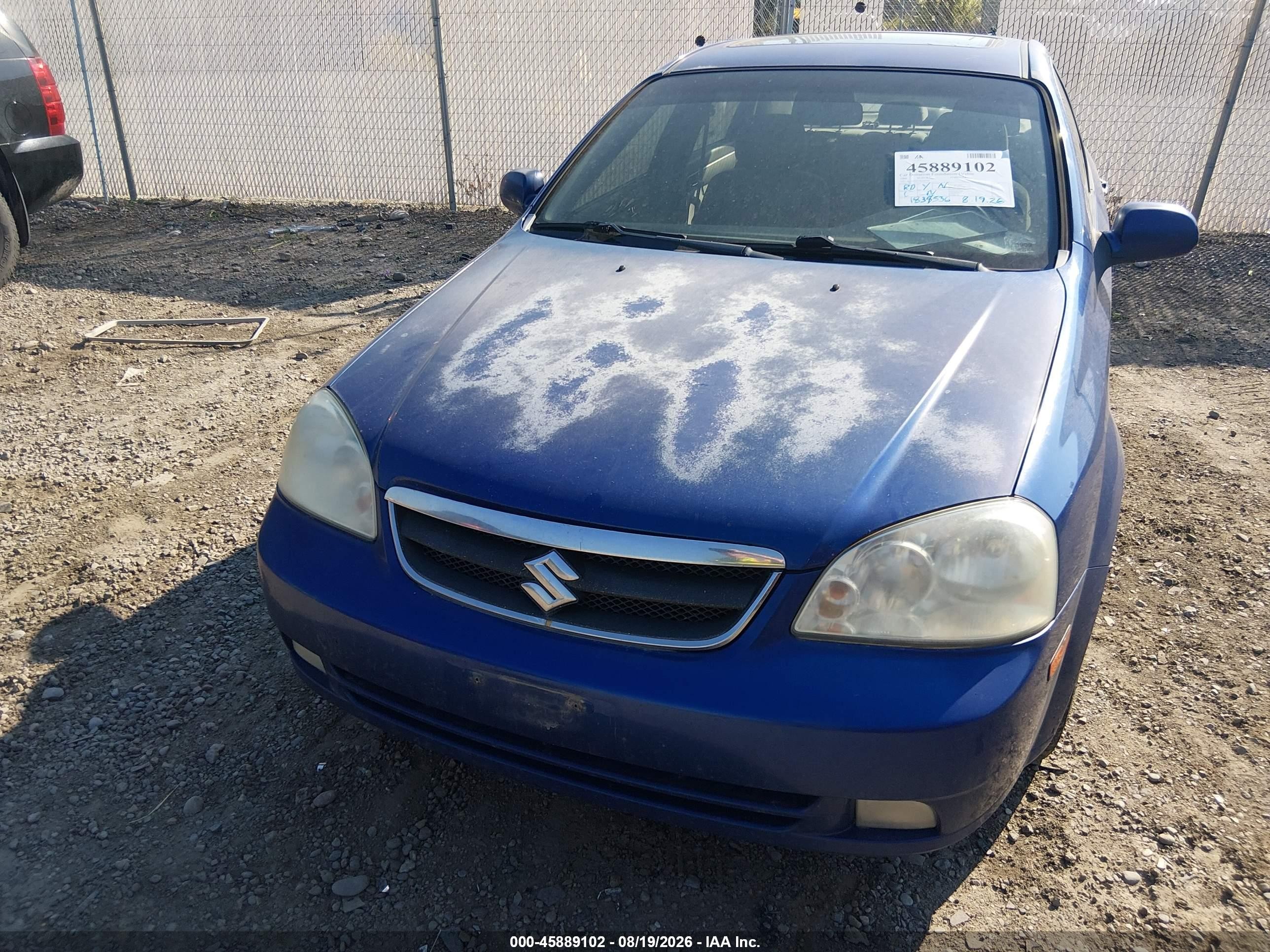 2006 Suzuki Forenza Premium Blue vin: KL5JJ56Z26K268734
