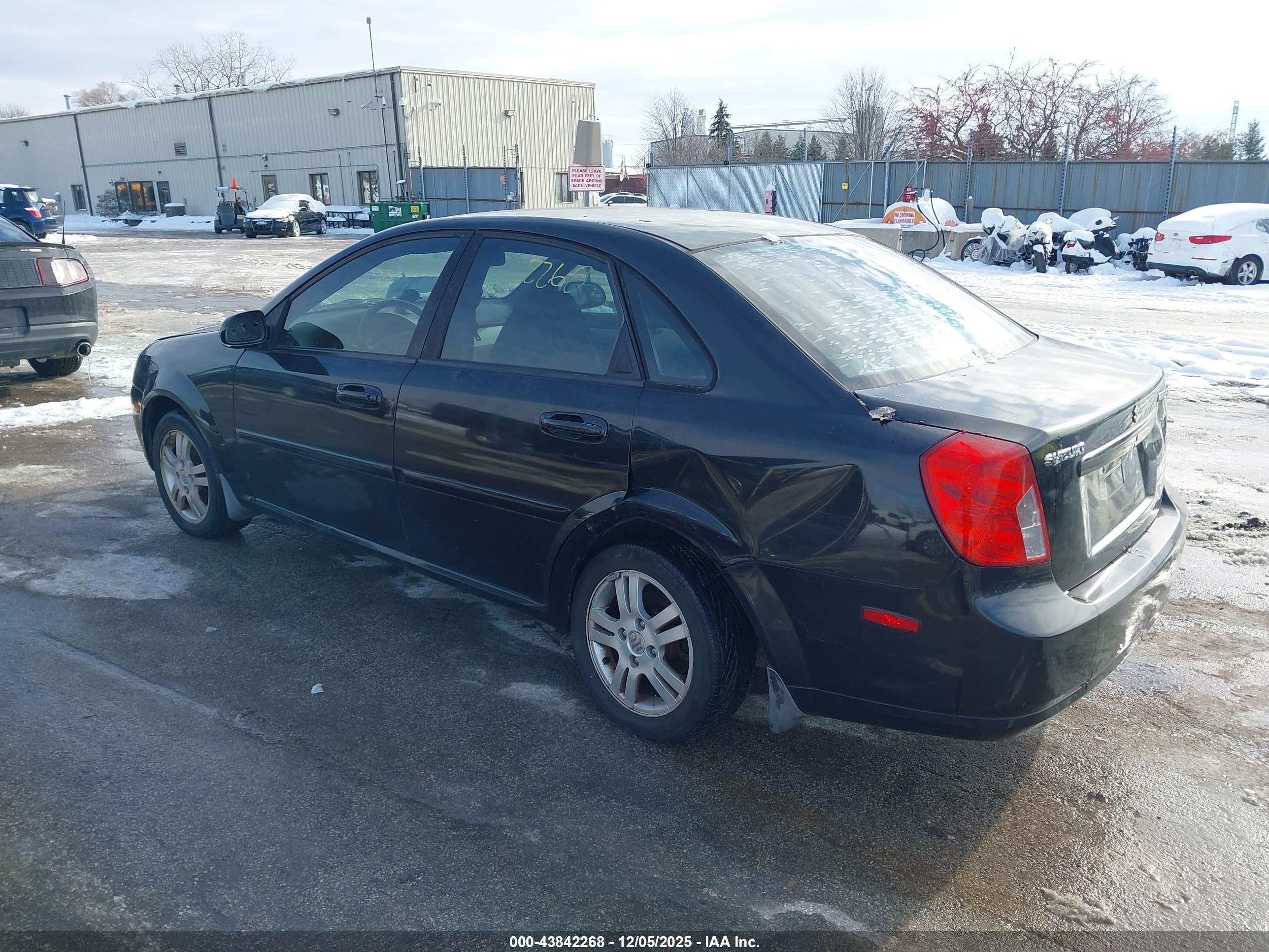 2006 Suzuki Forenza Premium Gray vin: KL5JJ56Z46K274454