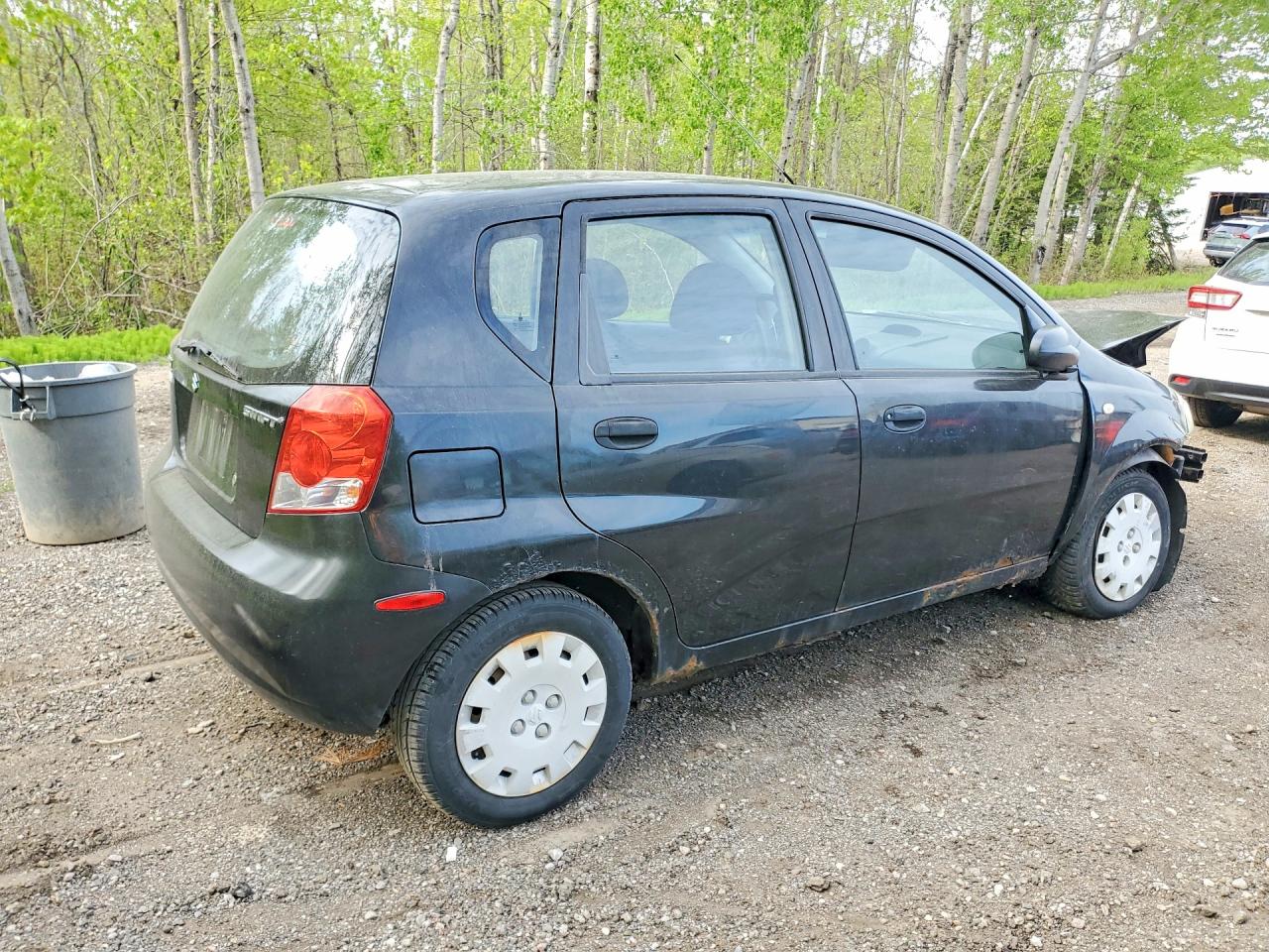 2007 Suzuki Swift Black vin: KL5TJ66697B792288