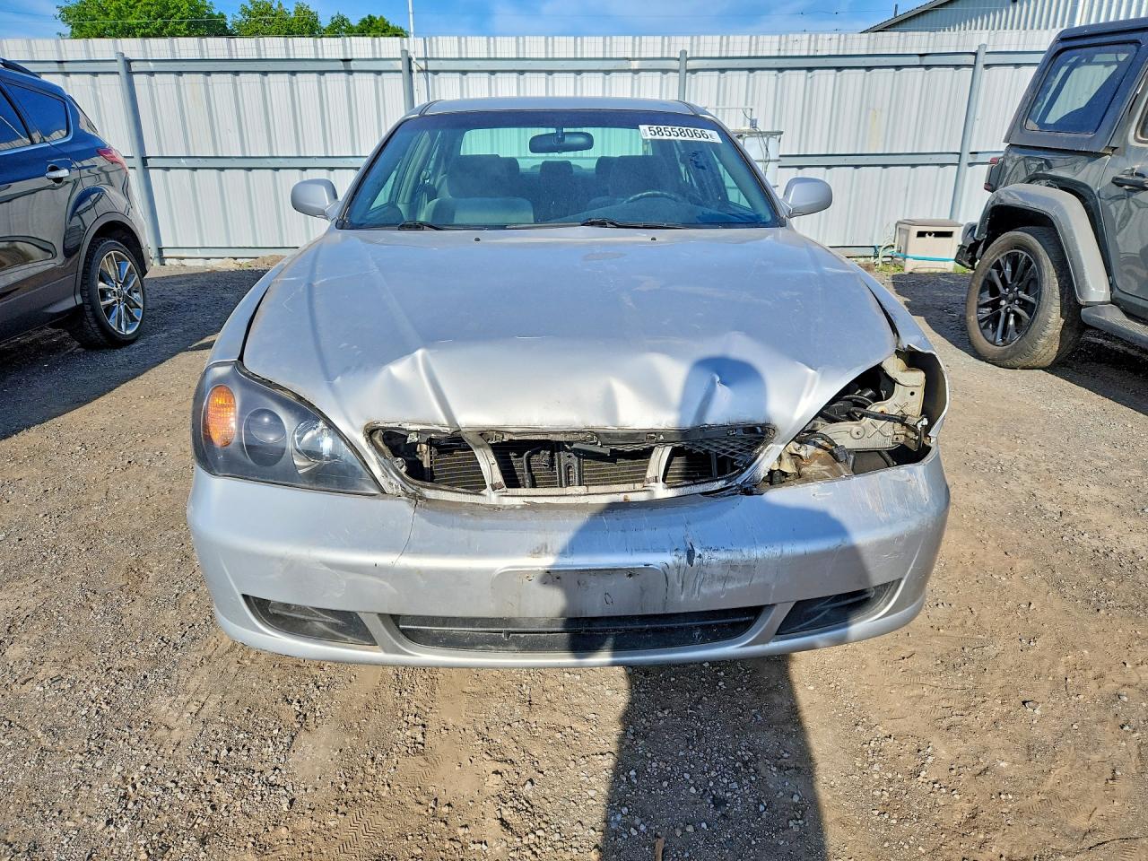2004 Suzuki Verona Gl Silver vin: KL5VD52L44B106627