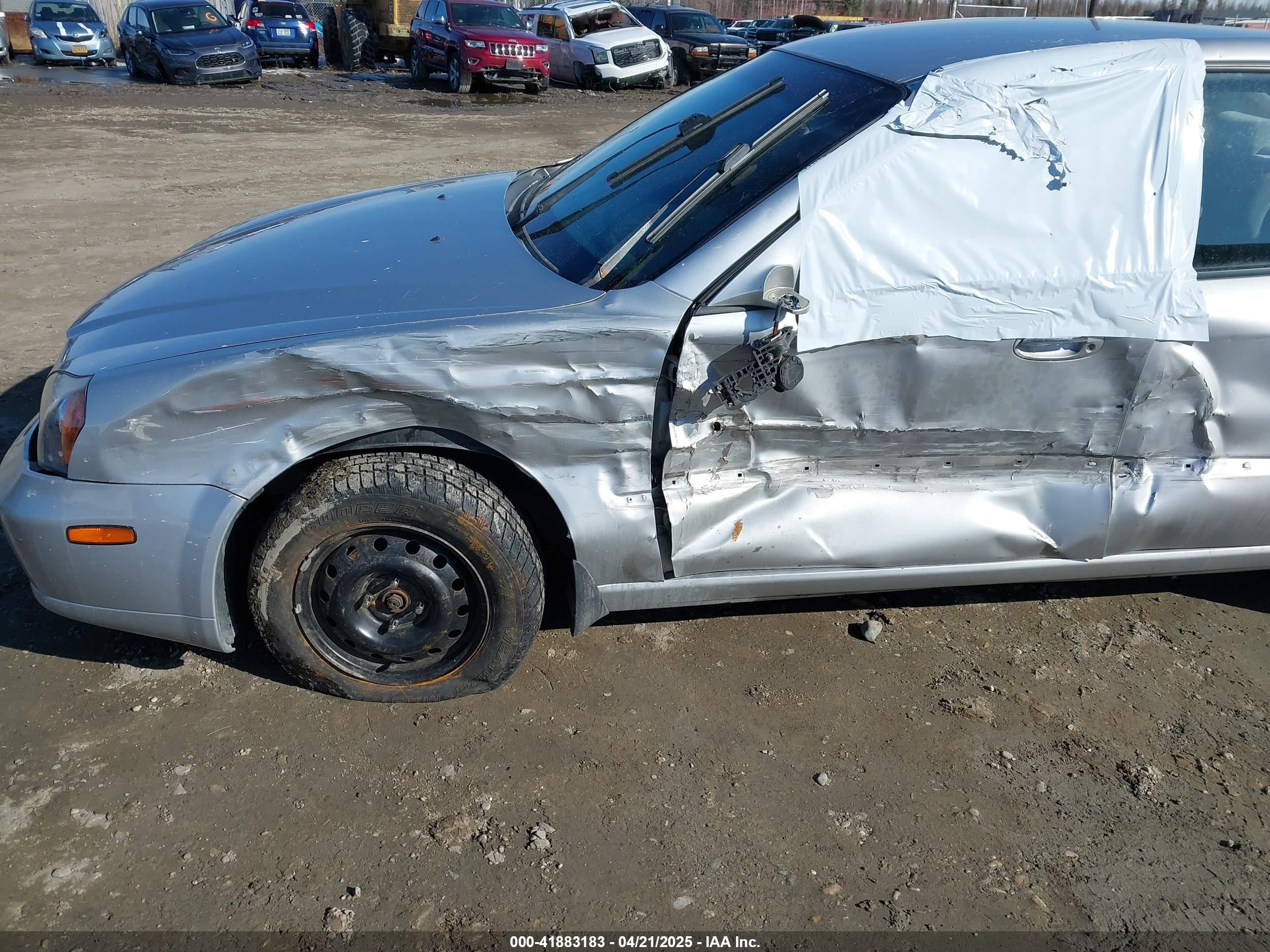 2004 Suzuki Verona Lx/s Silver vin: KL5VJ52L74B122507