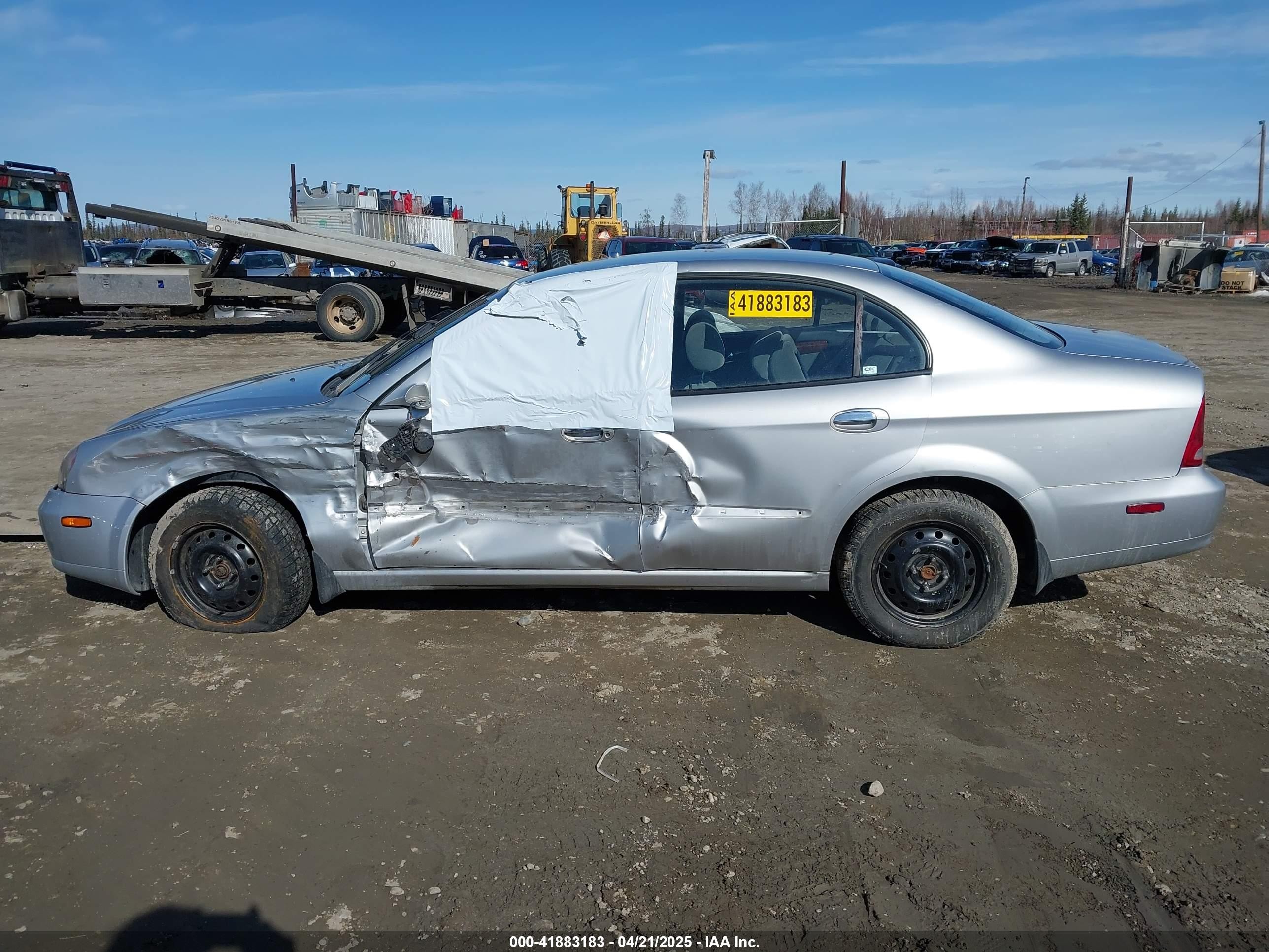 2004 Suzuki Verona Lx/s Silver vin: KL5VJ52L74B122507
