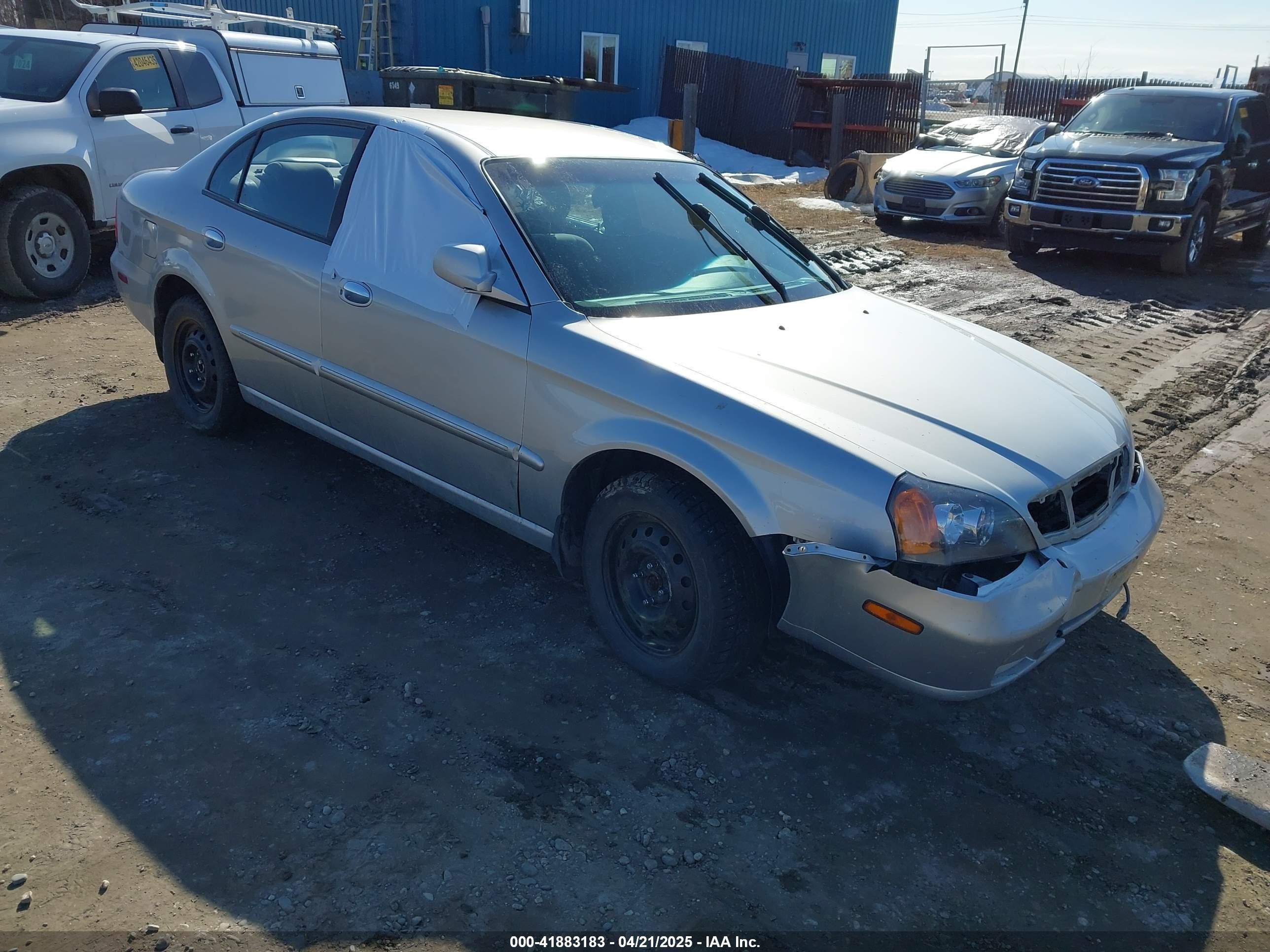 2004 Suzuki Verona Lx/s Silver vin: KL5VJ52L74B122507
