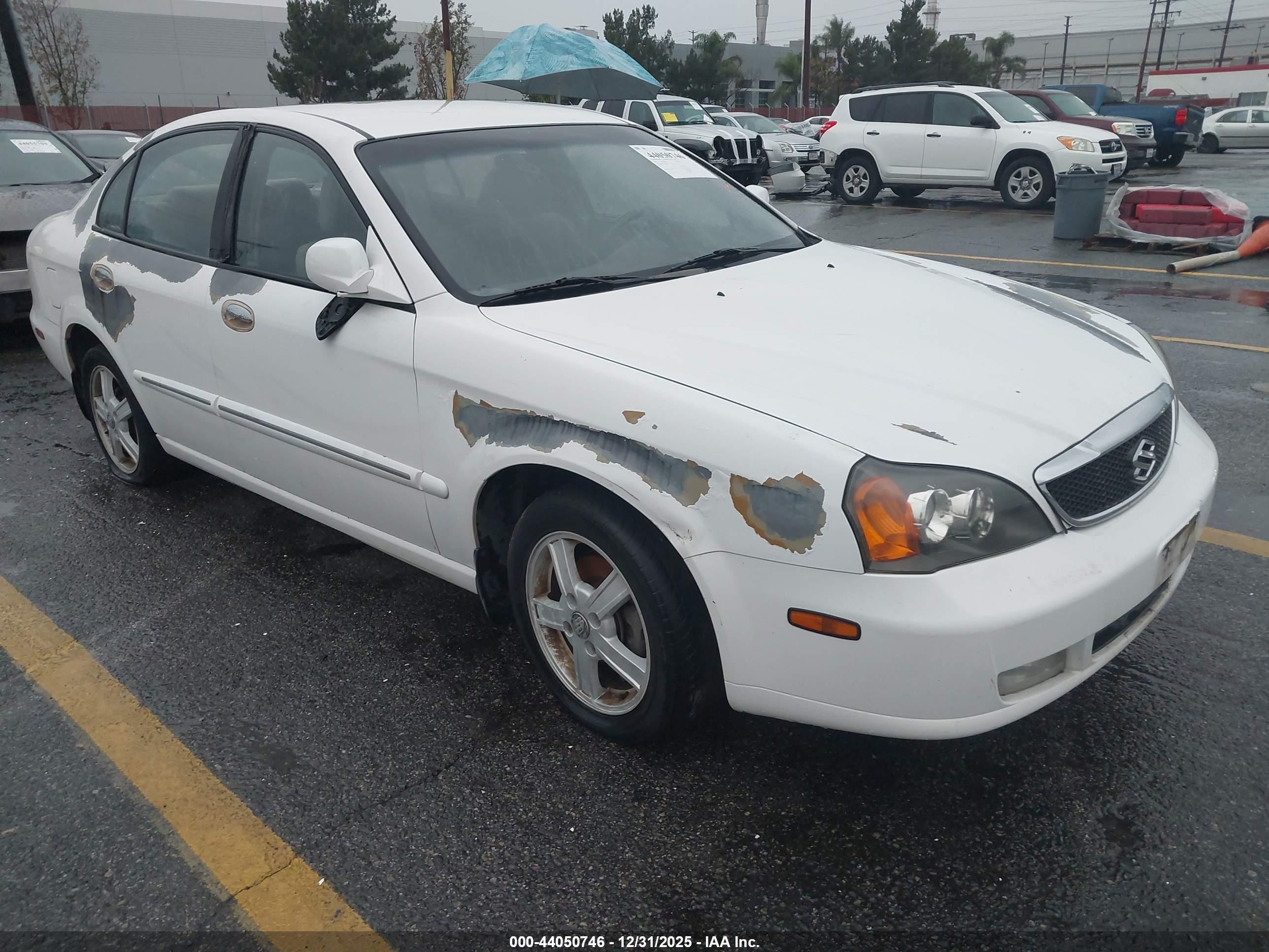 2004 Suzuki Verona Lx/s White vin: KL5VJ52LX4B103272