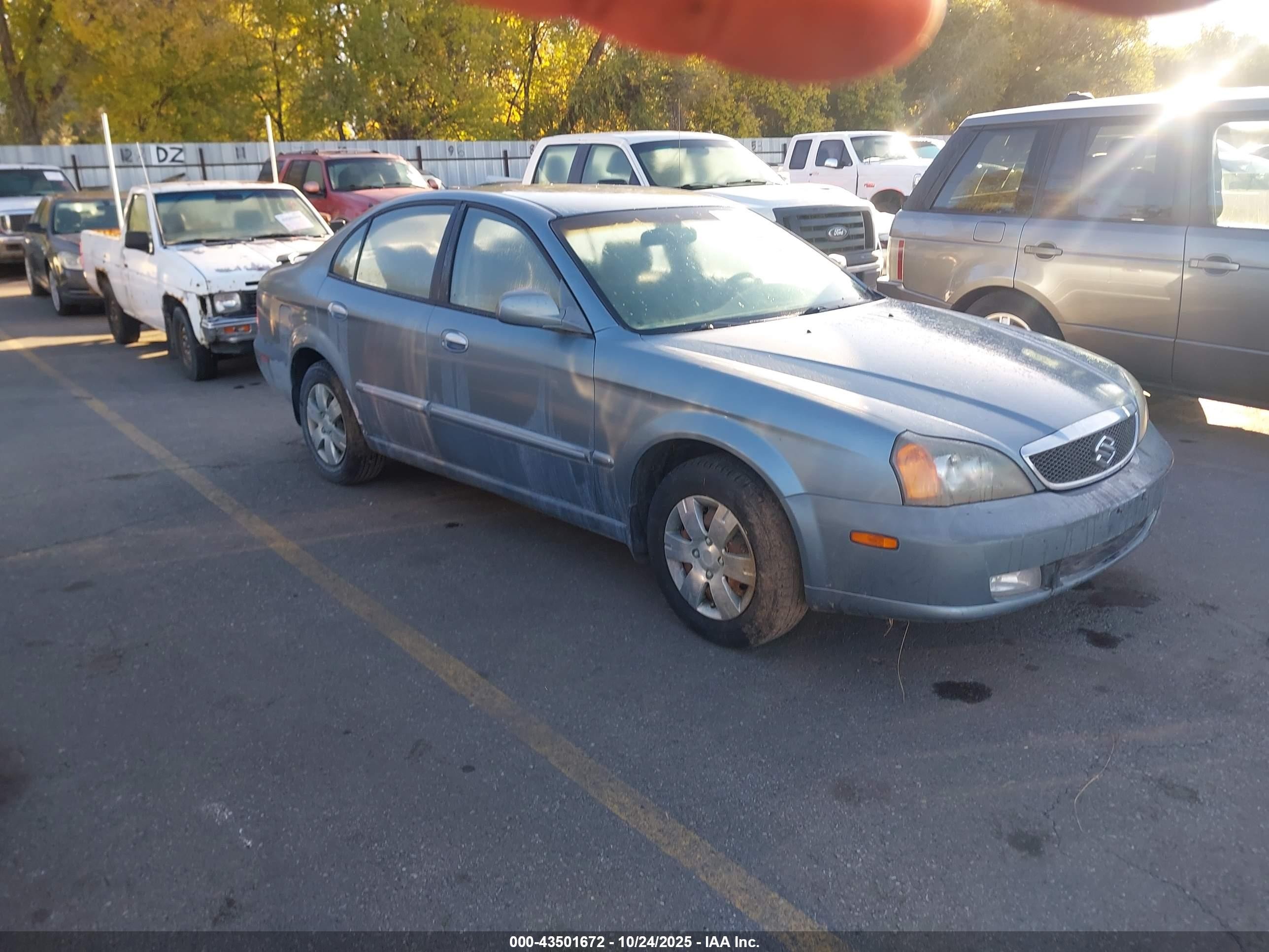 2005 Suzuki Verona Lx/s Blue vin: KL5VJ56L05B167980