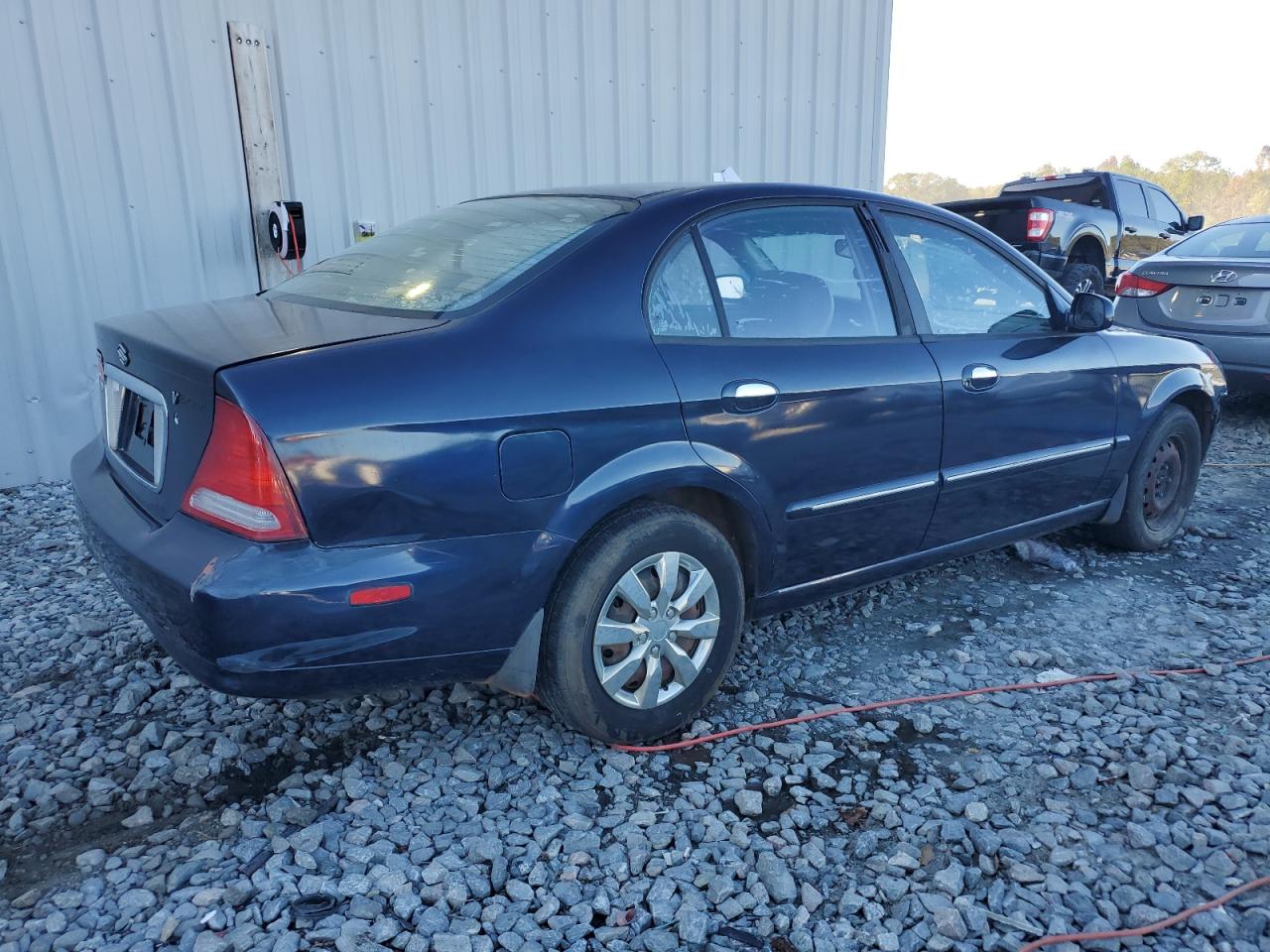 2005 Suzuki Verona S Blue vin: KL5VJ56L95B153270