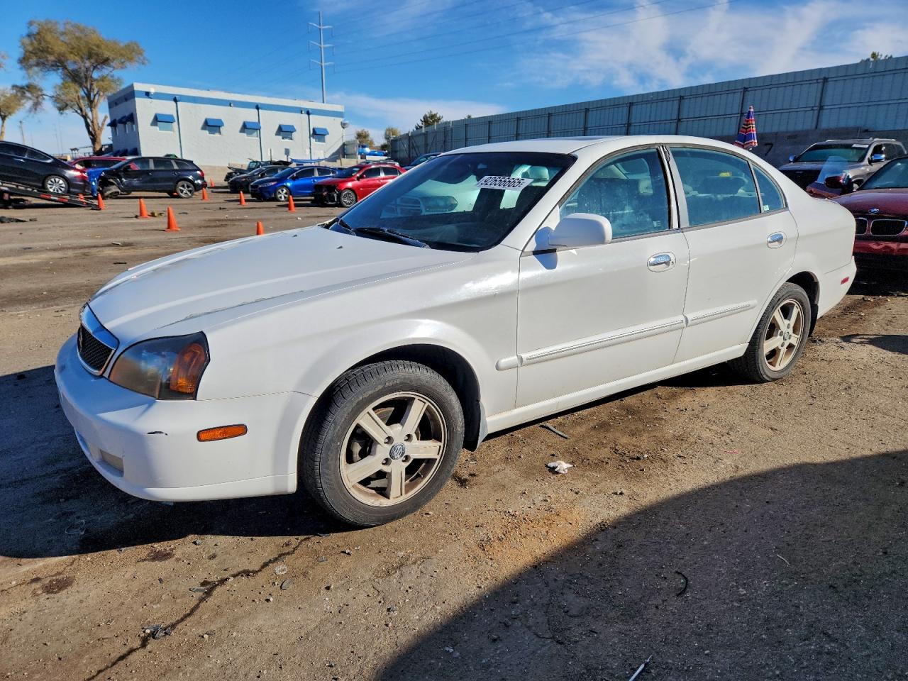2004 Suzuki Verona Ex White vin: KL5VM52L24B097782