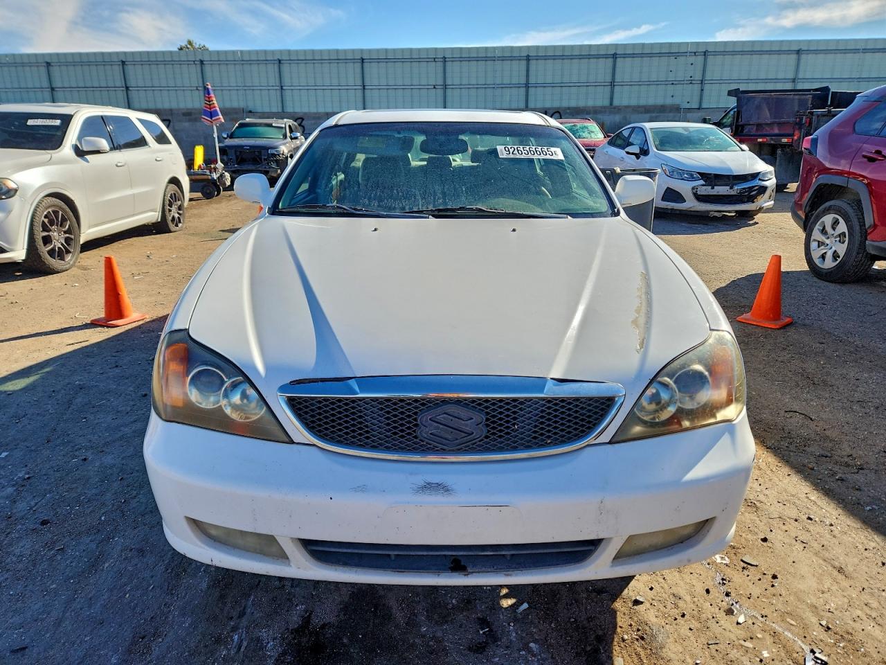 2004 Suzuki Verona Ex White vin: KL5VM52L24B097782