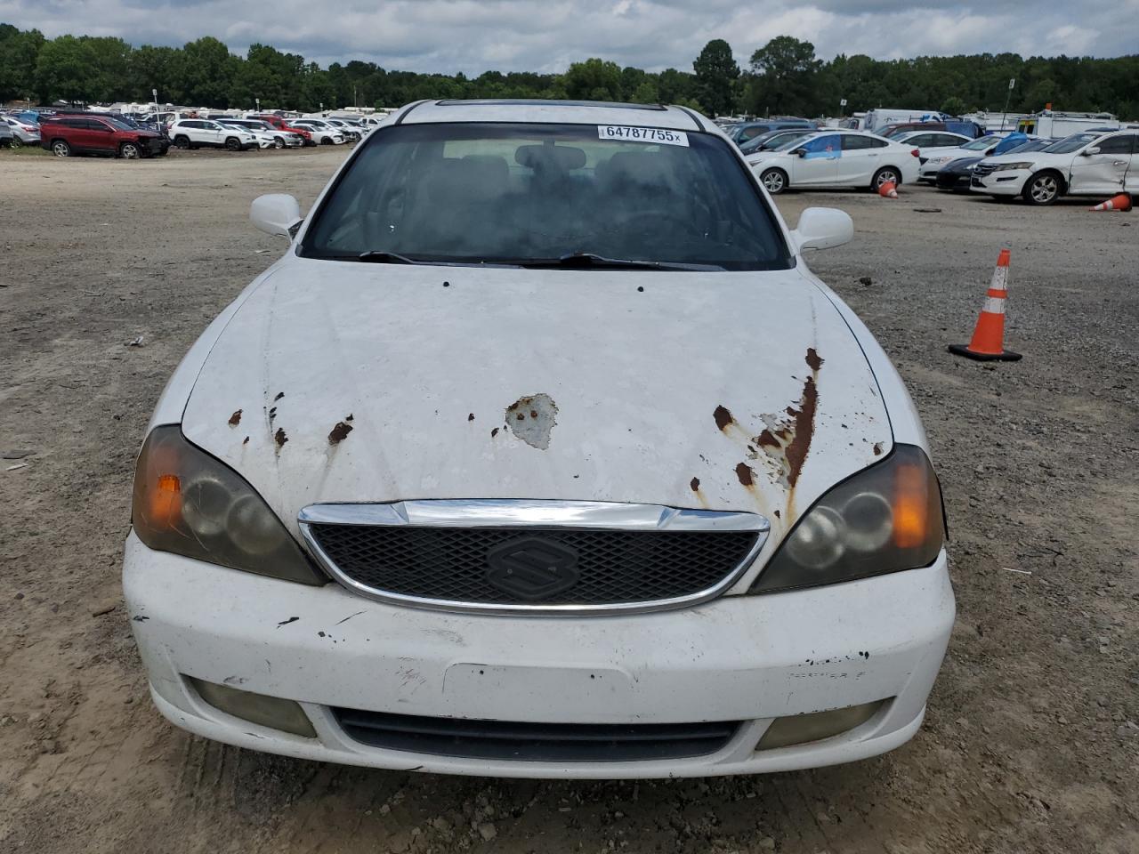 2004 Suzuki Verona Ex   White vin: KL5VM52L64B120030