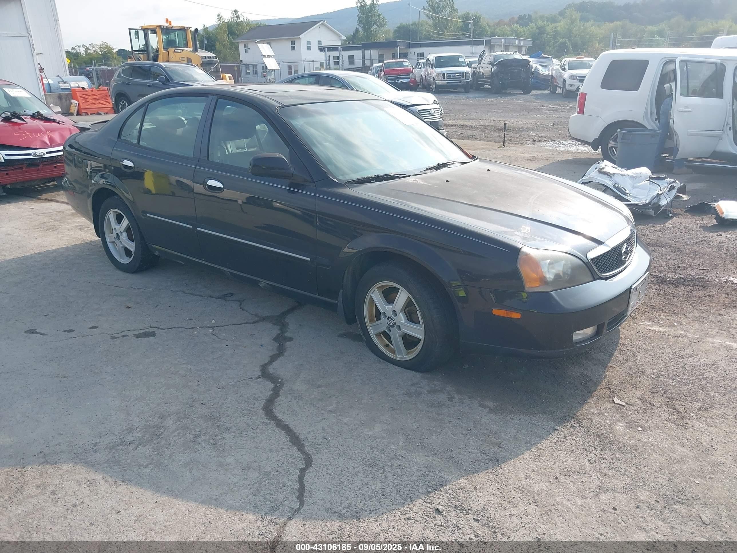 2004 Suzuki Verona Ex Black vin: KL5VM52L94B102332