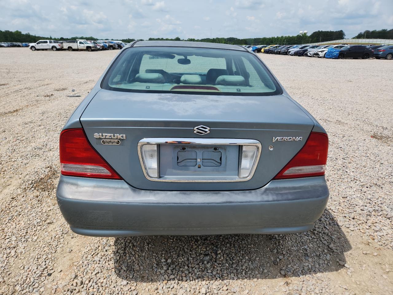 2005 Suzuki Verona Ex Turquoise vin: KL5VM56L75B172908