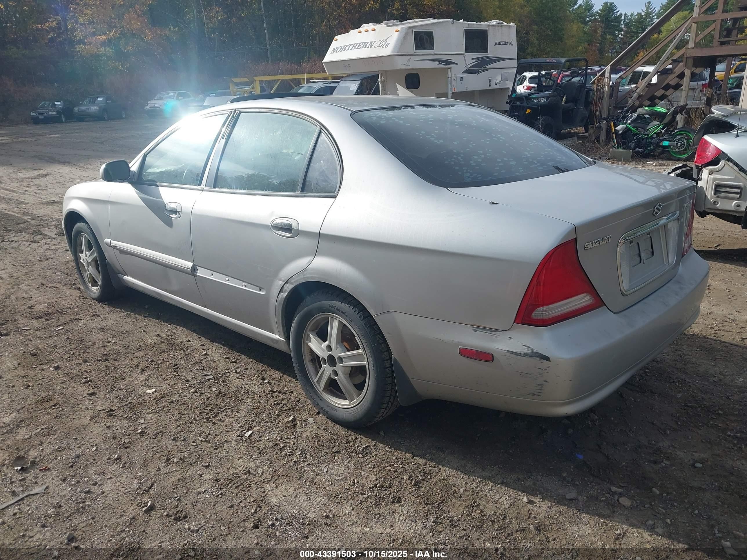 2005 Suzuki Verona Ex Серебряный vin: KL5VM56L95B151414
