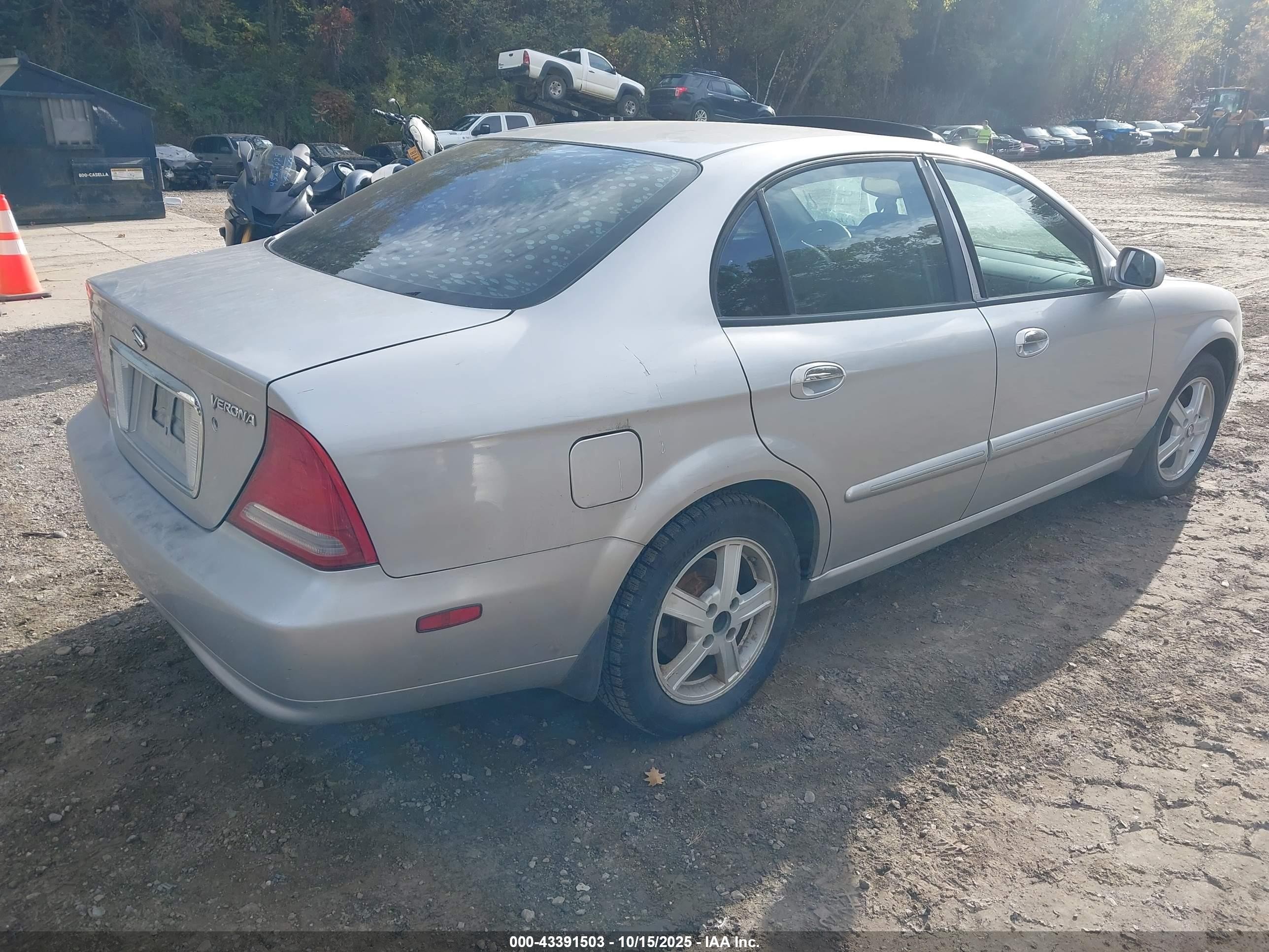 2005 Suzuki Verona Ex Серебряный vin: KL5VM56L95B151414