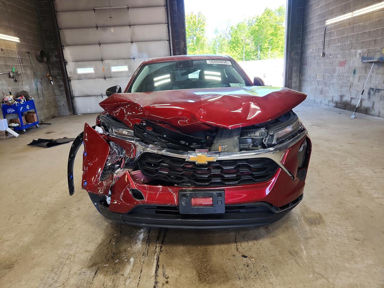 2024 Chevrolet Trax Ls Red vin: KL77LFE25RC046788