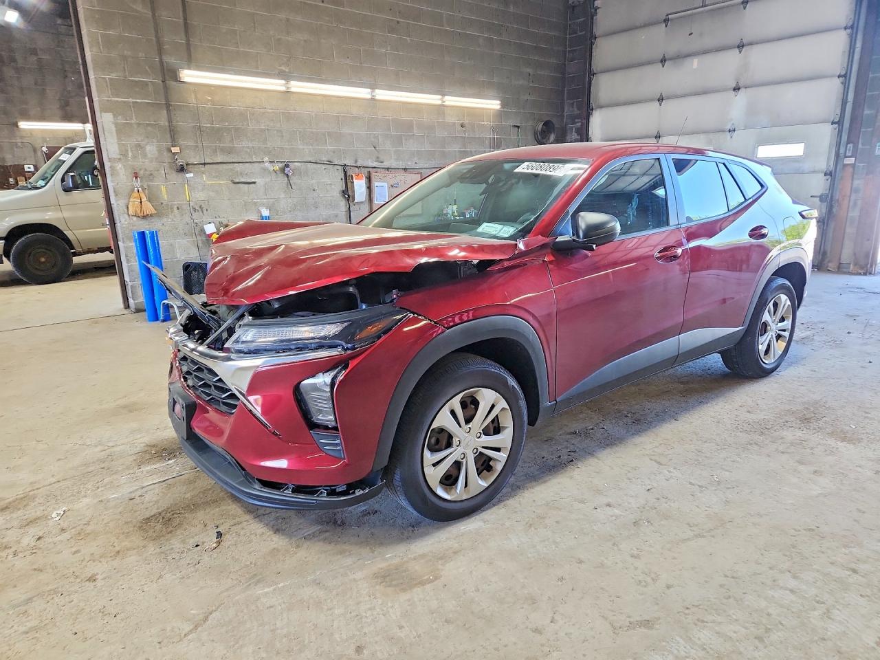 2024 Chevrolet Trax Ls Red vin: KL77LFE25RC046788