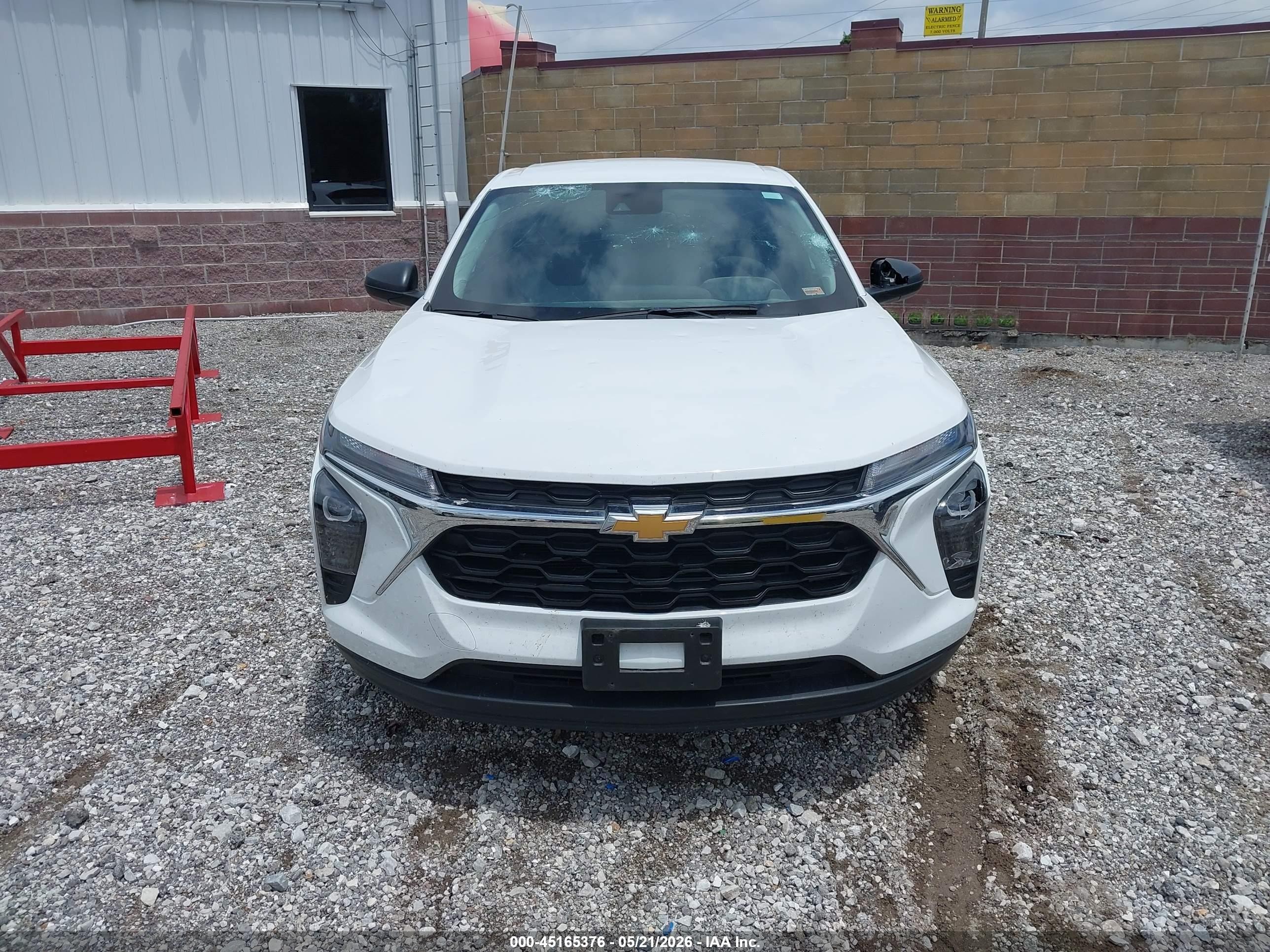 2024 Chevrolet Trax Fwd Sp Белый vin: KL77LFE27RC083678