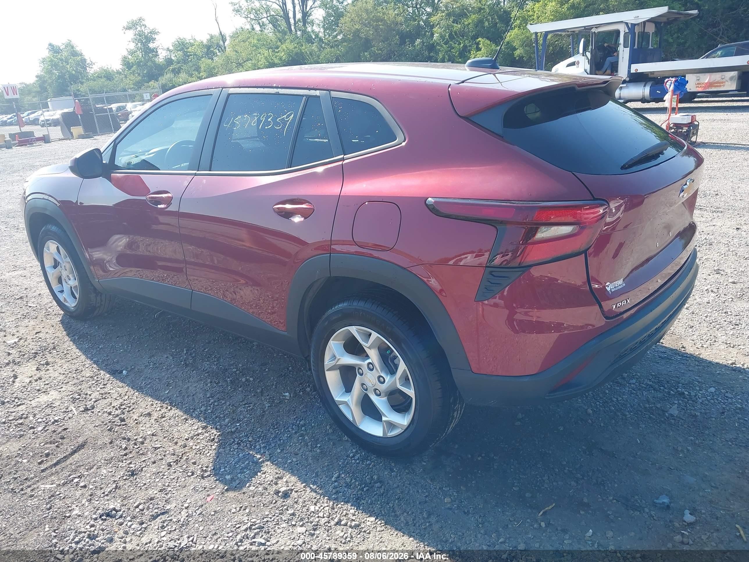 2024 Chevrolet Trax Fwd Sp Maroon vin: KL77LFE29RC136980
