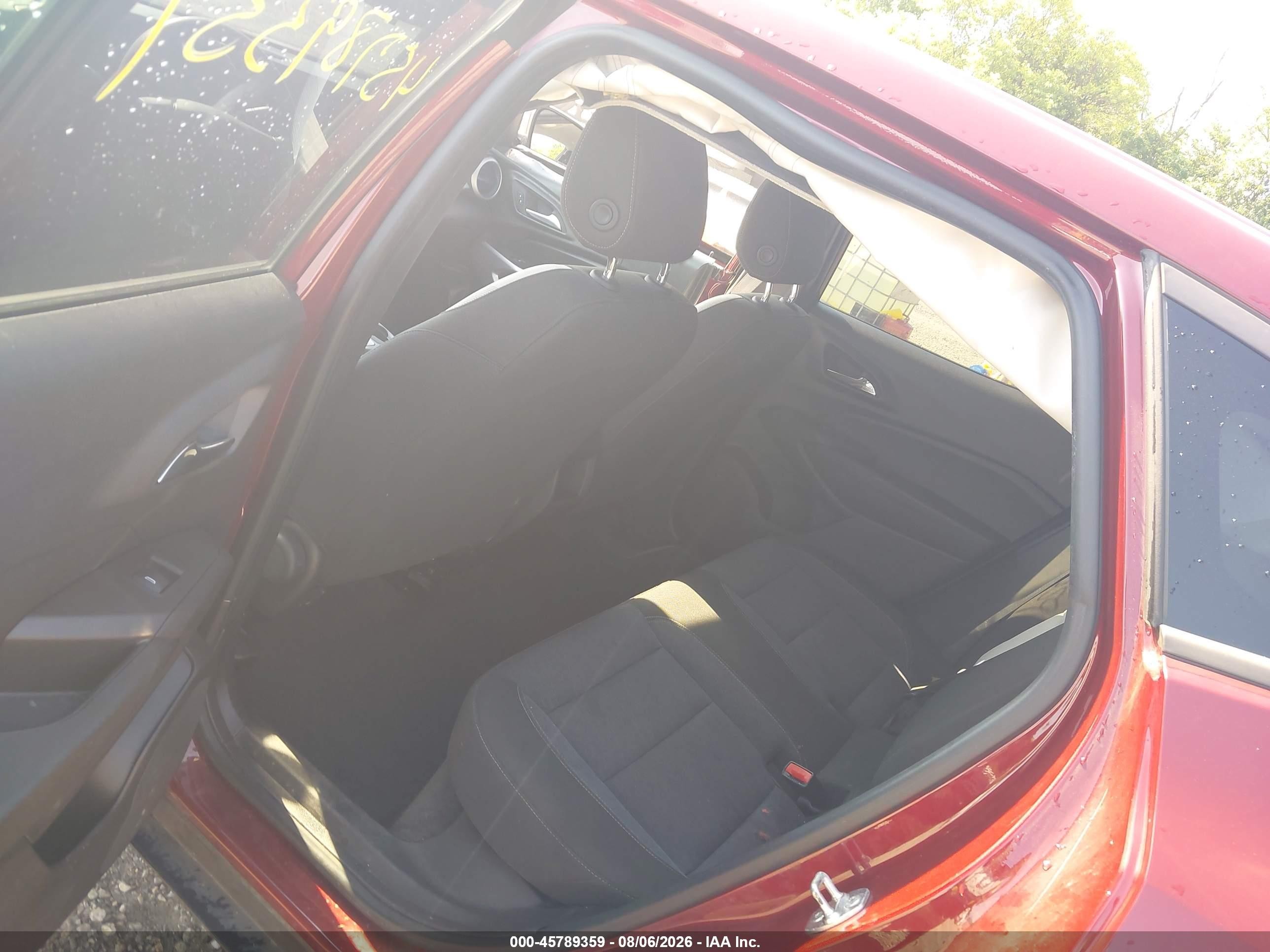 2024 Chevrolet Trax Fwd Sp Maroon vin: KL77LFE29RC136980
