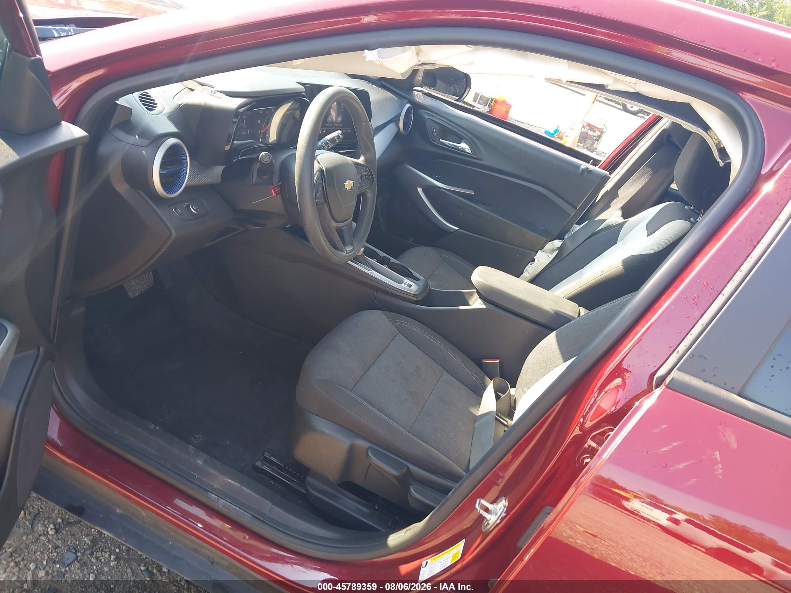 2024 Chevrolet Trax Fwd Sp Maroon vin: KL77LFE29RC136980