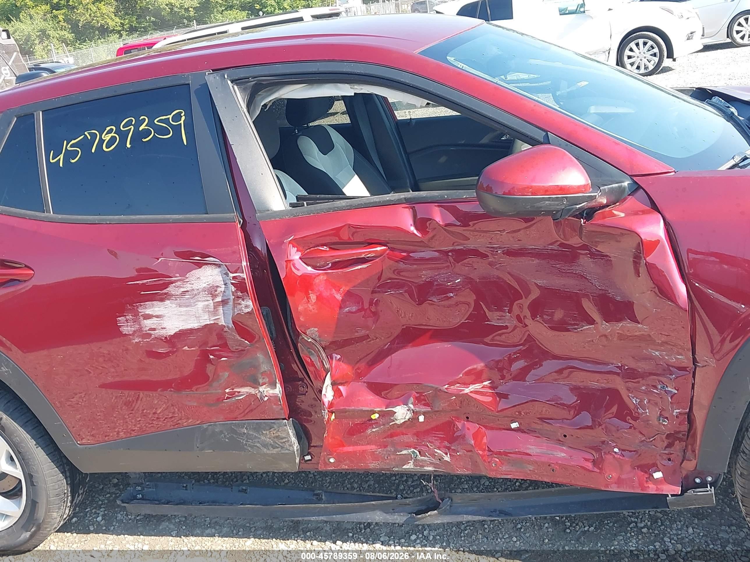 2024 Chevrolet Trax Fwd Sp Maroon vin: KL77LFE29RC136980