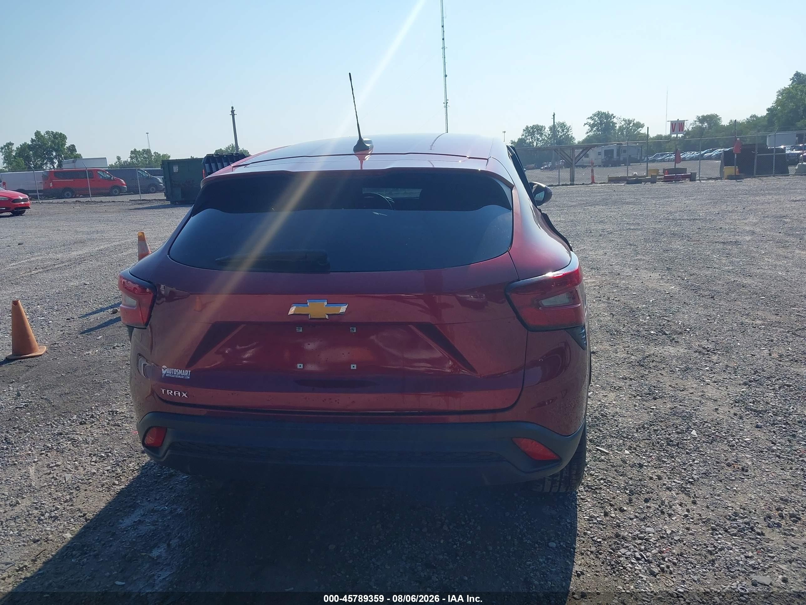 2024 Chevrolet Trax Fwd Sp Maroon vin: KL77LFE29RC136980