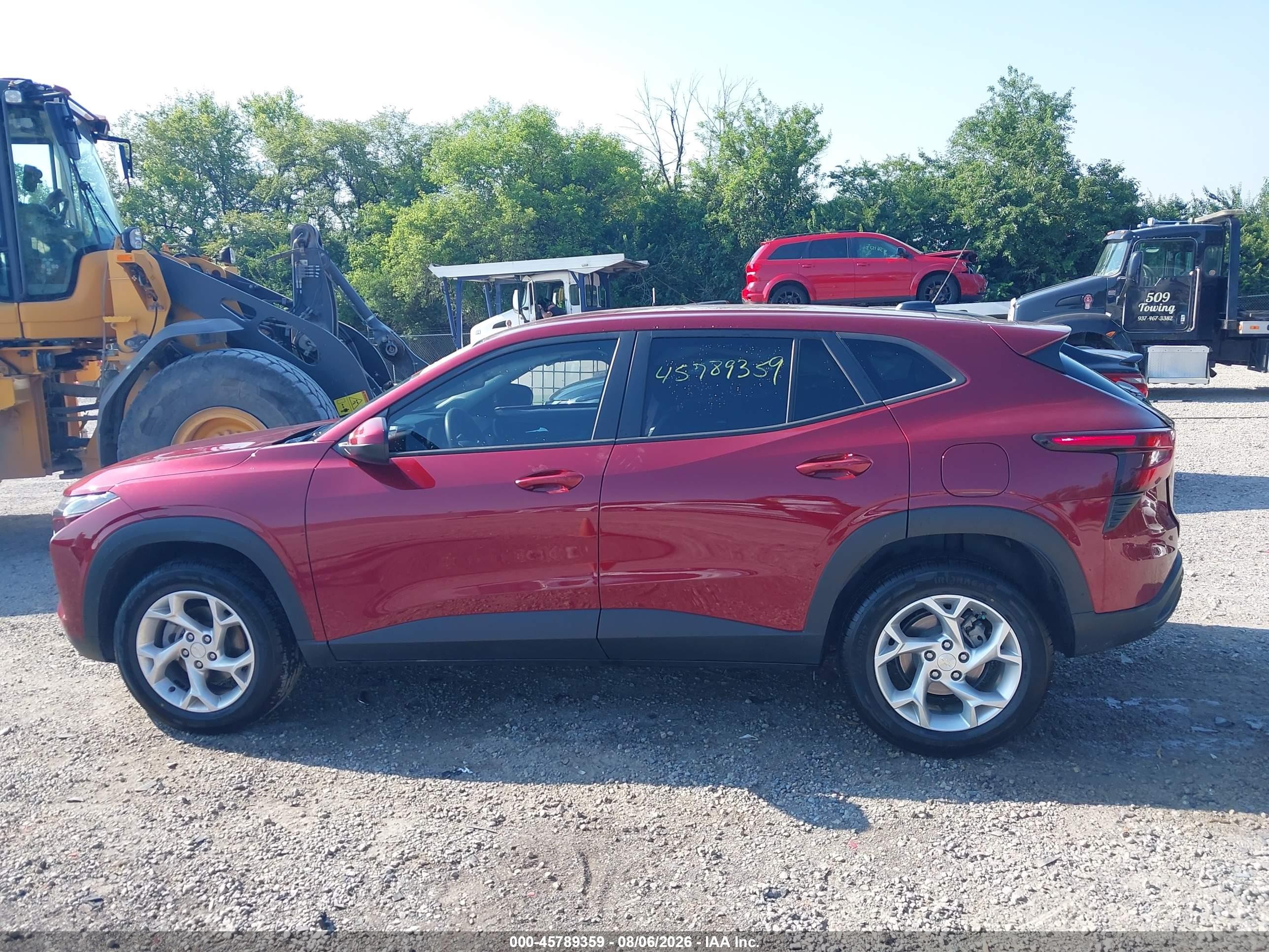2024 Chevrolet Trax Fwd Sp Maroon vin: KL77LFE29RC136980