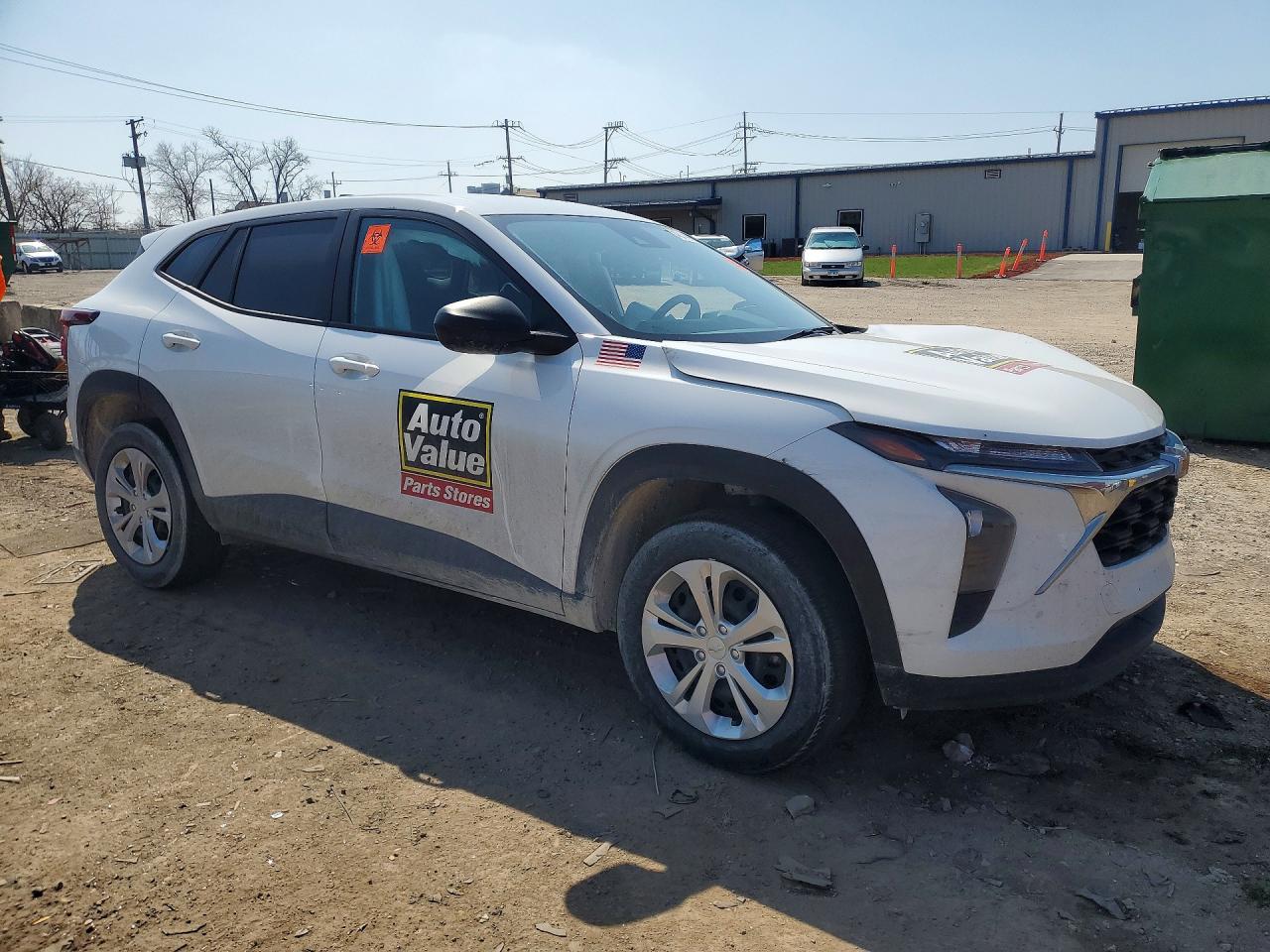 2025 Chevrolet Trax Ls Белый vin: KL77LFEP0SC117302