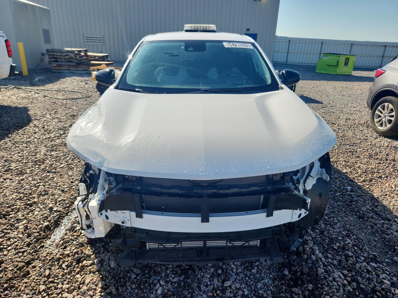 2025 Chevrolet Trax Ls White vin: KL77LFEP2SC169191 Damage: Front Bumper Reinforcement, Broken, Replacement Required