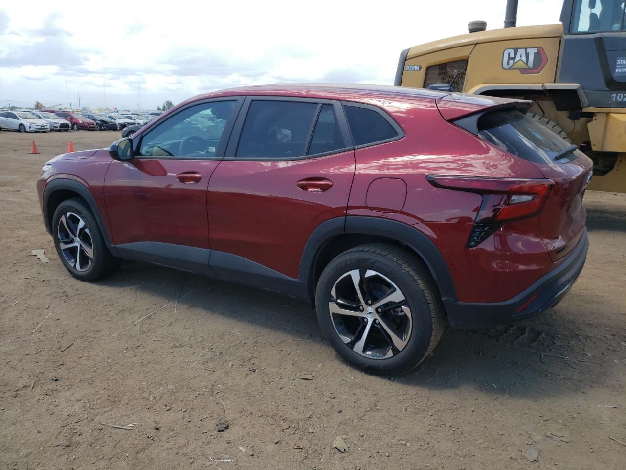 2024 Chevrolet Trax 1rs Burgundy vin: KL77LGE22RC170135