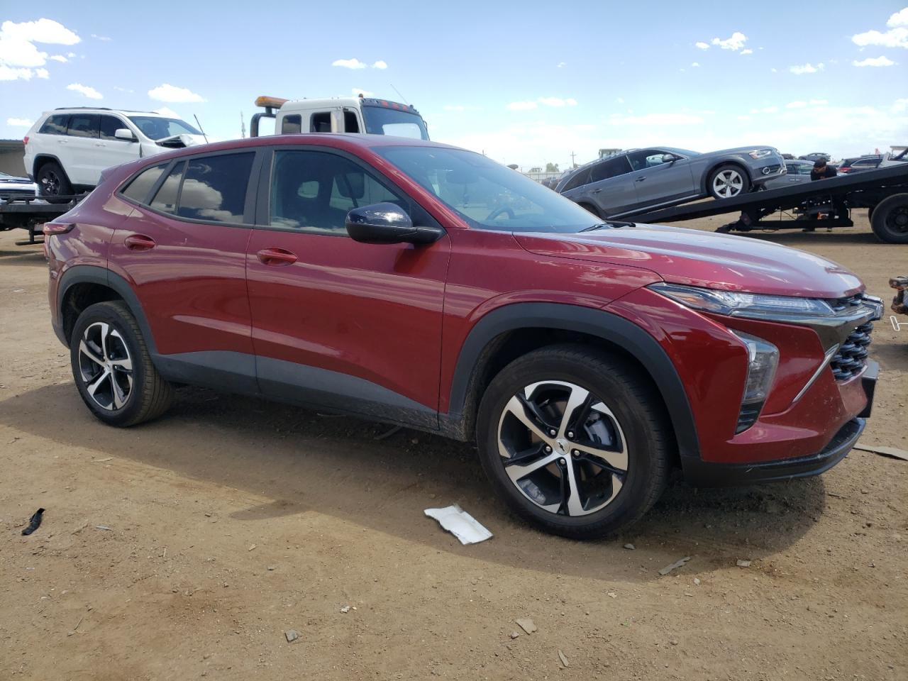 2024 Chevrolet Trax 1rs Burgundy vin: KL77LGE22RC170135