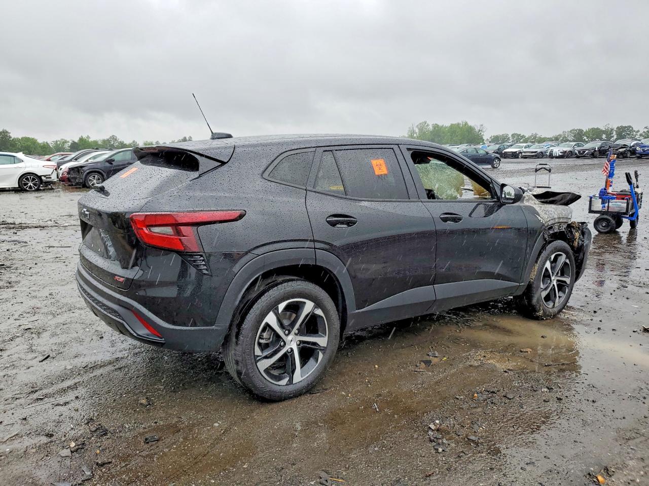 2024 Chevrolet Trax 1rs Black vin: KL77LGE25RC125061