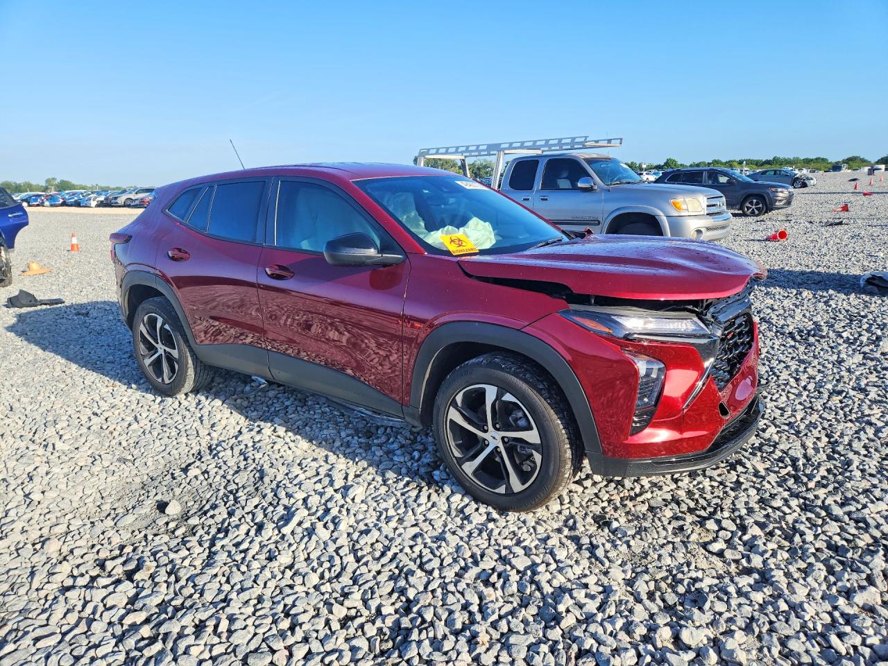 2024 Chevrolet Trax 1rs Red vin: KL77LGE26RC192722