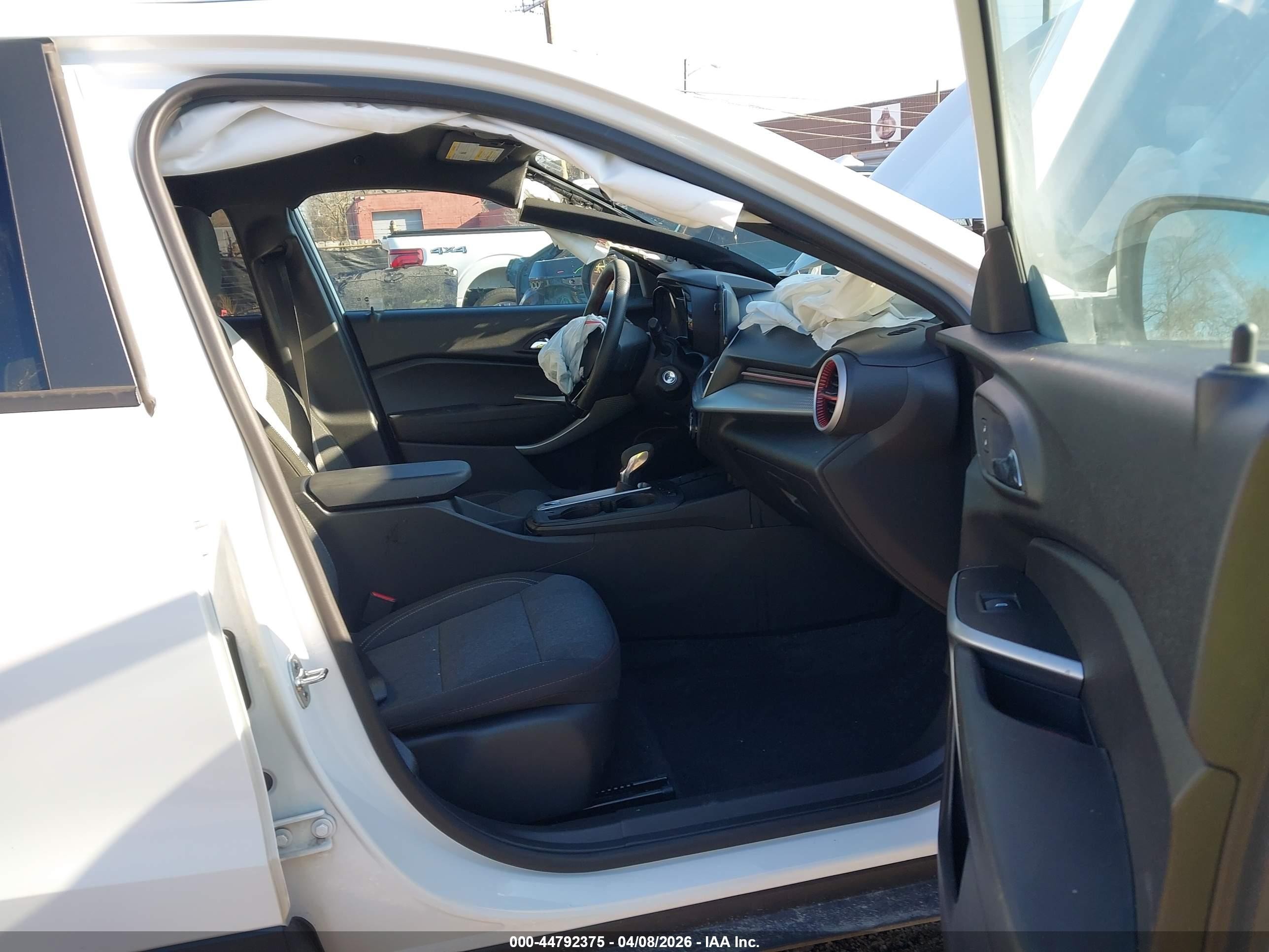 2024 Chevrolet Trax Fwd 1rs White vin: KL77LGE27RC130102