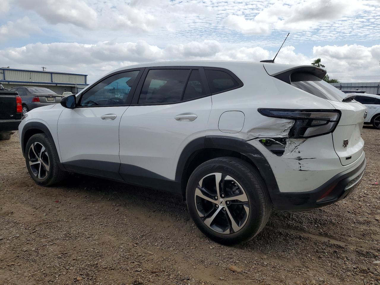 2024 Chevrolet Trax 1rs White vin: KL77LGE29RC018742