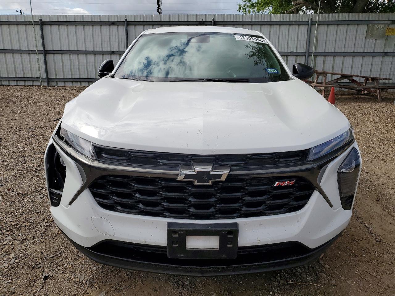 2024 Chevrolet Trax 1rs White vin: KL77LGE29RC018742