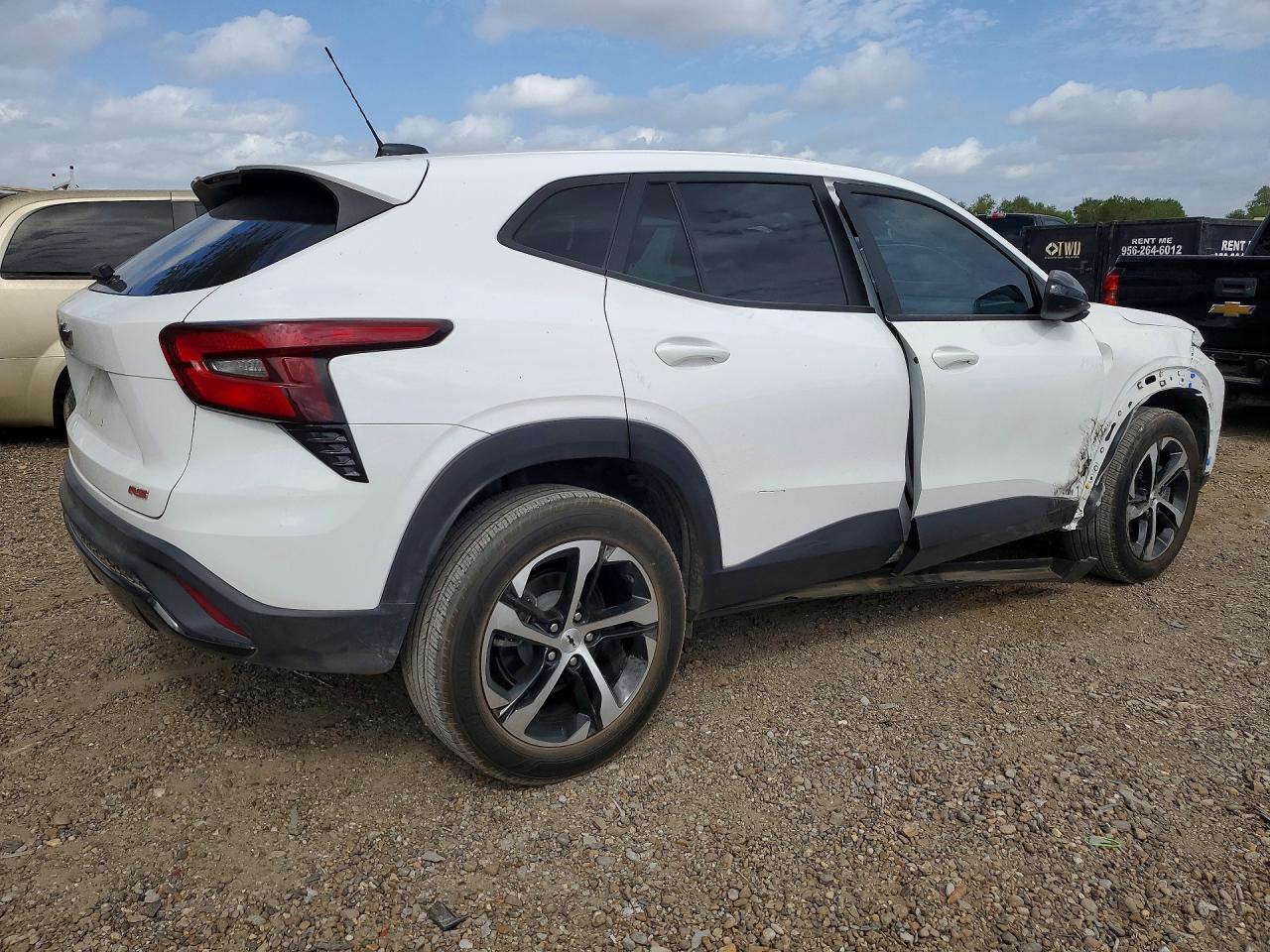 2024 Chevrolet Trax 1rs White vin: KL77LGE29RC018742