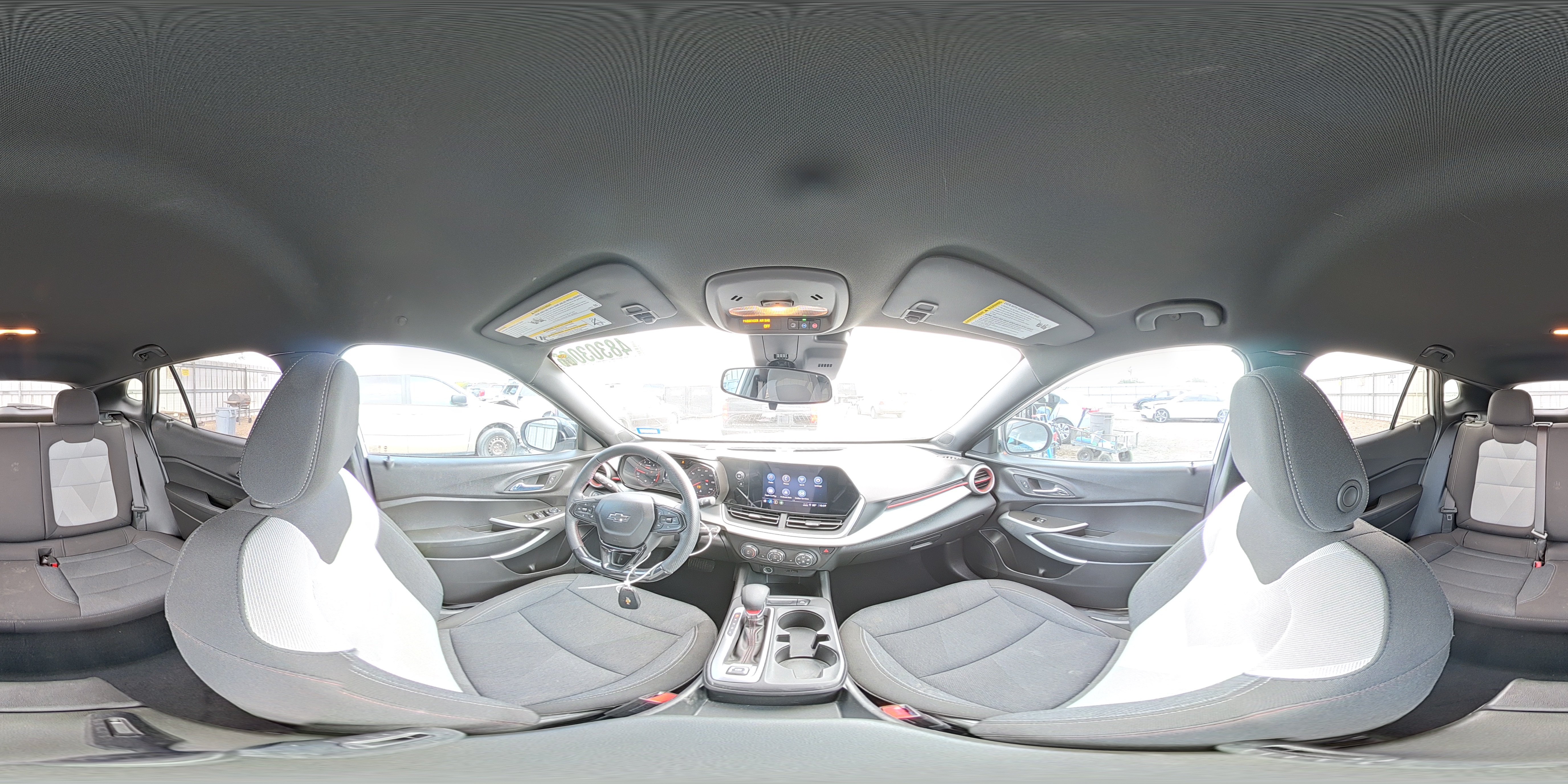 2024 Chevrolet Trax 1rs White vin: KL77LGE29RC018742